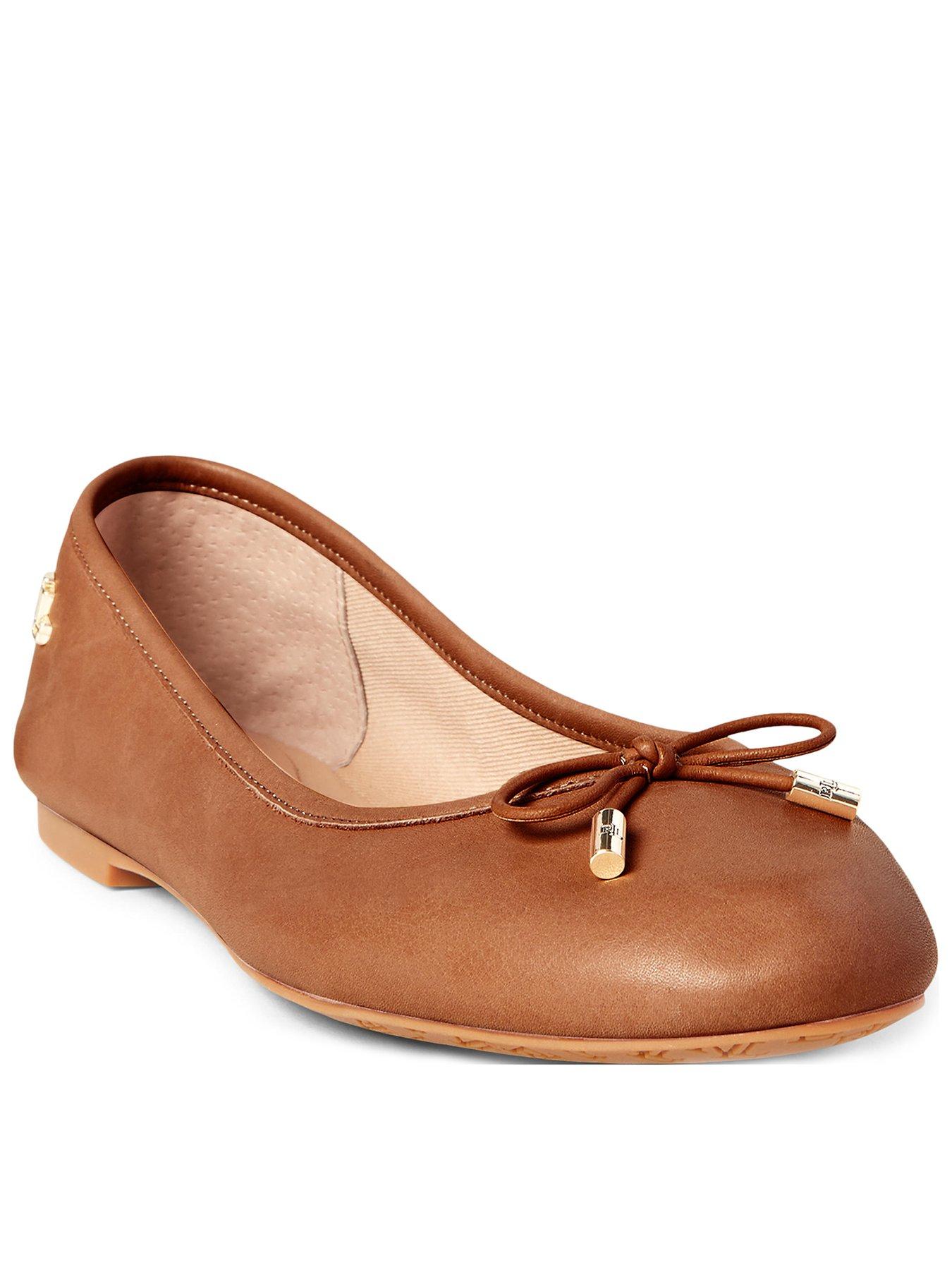 Lauren by Ralph Lauren Janya Ballet Flats - Tan