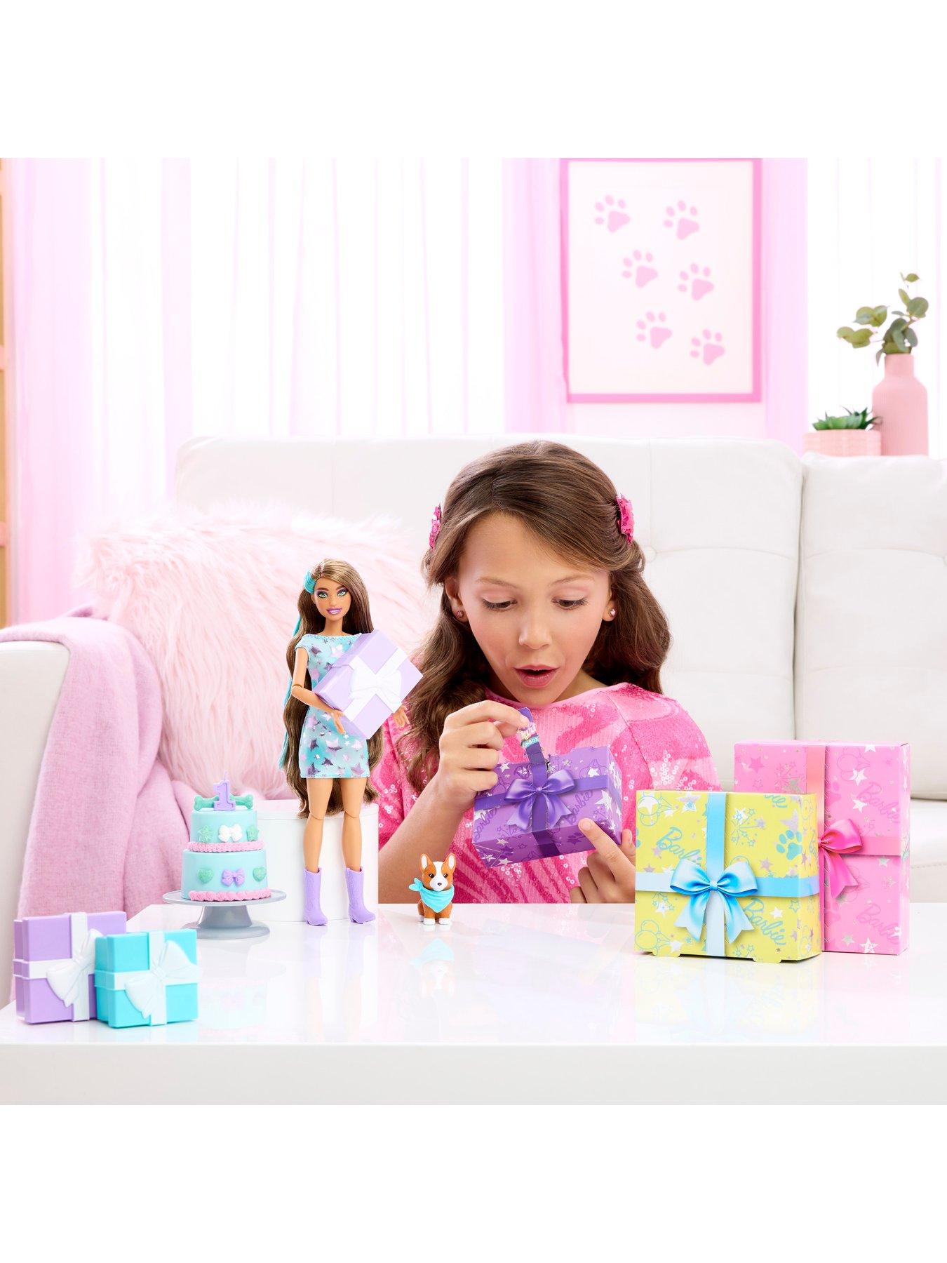 Image 2 of 7 of Barbie Barbie Party Unboxed Pet Birthday Series - Doll 3