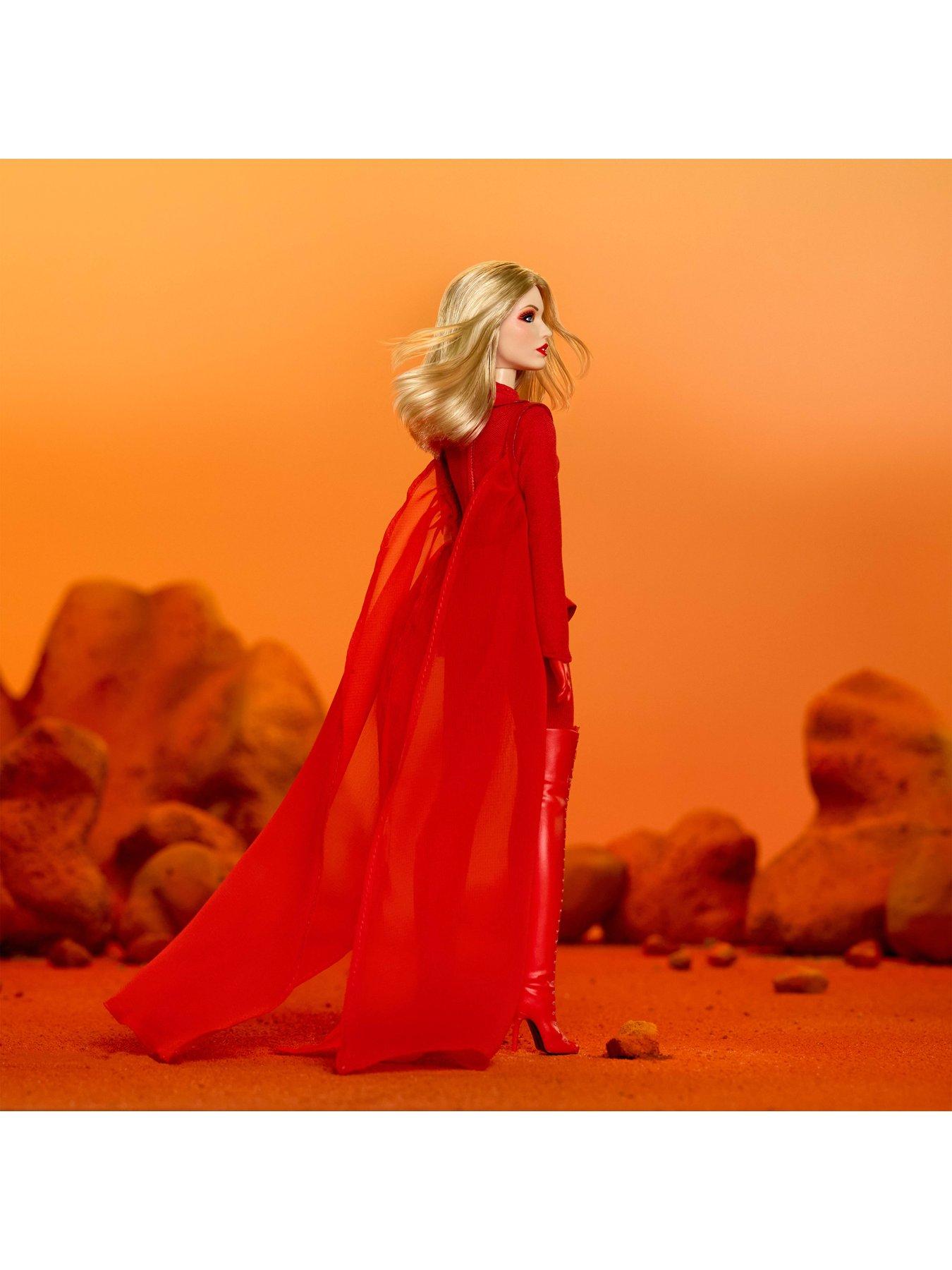 Image 4 of 8 of Barbie Signature Kylie Minogue Collectible Doll in Red &ldquo;Padam Padam&rdquo; Music Video Outfit