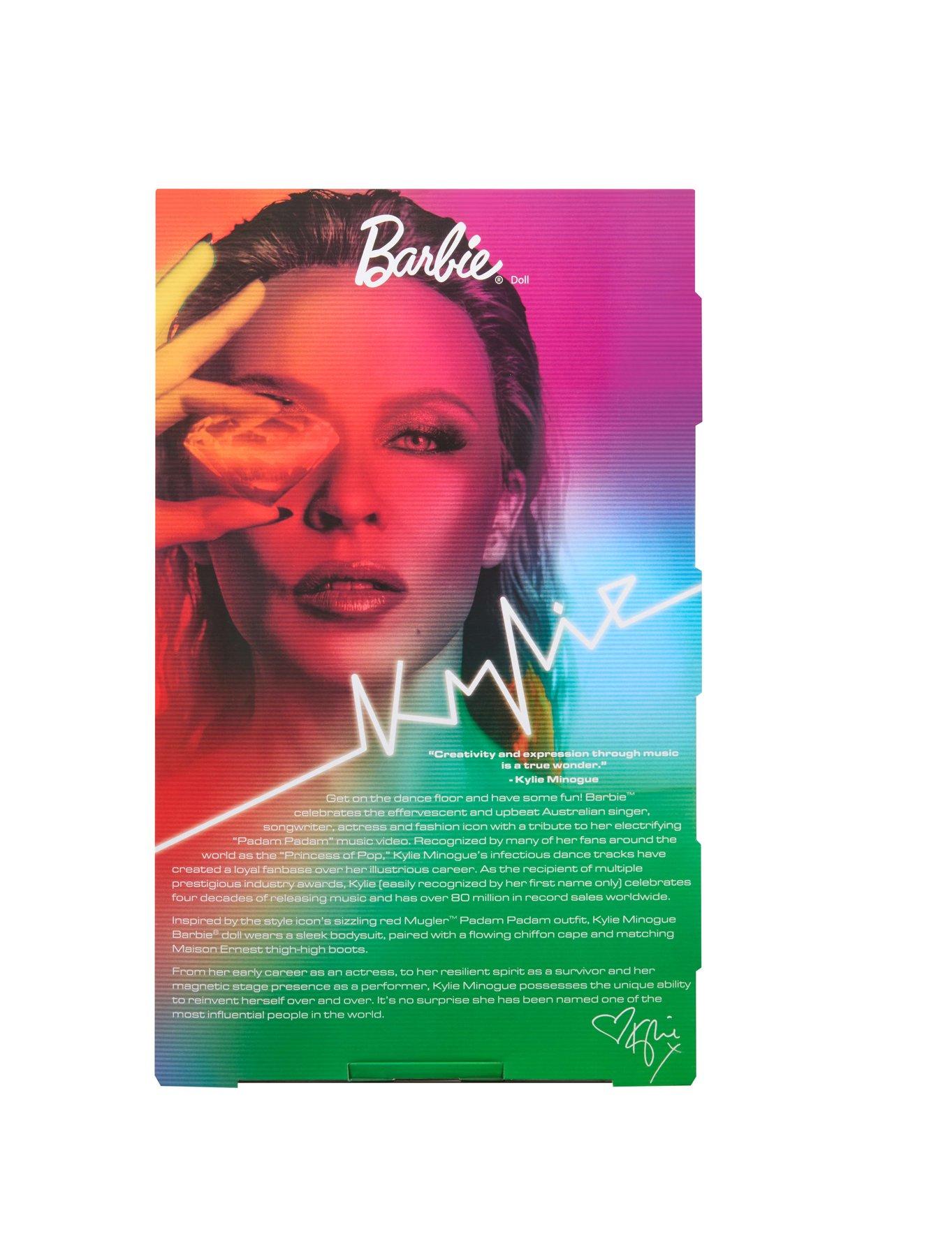 Image 7 of 8 of Barbie Signature Kylie Minogue Collectible Doll in Red &ldquo;Padam Padam&rdquo; Music Video Outfit