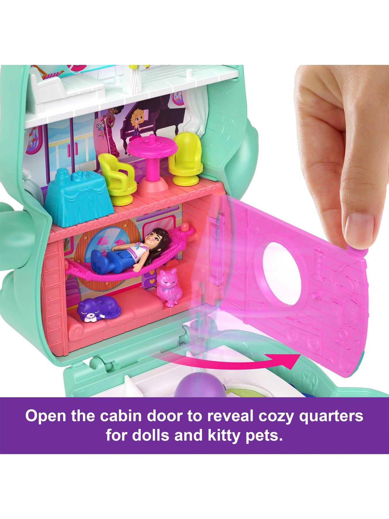 Image 3 of 8 of Polly Pocket Set Sail Kitty Compact