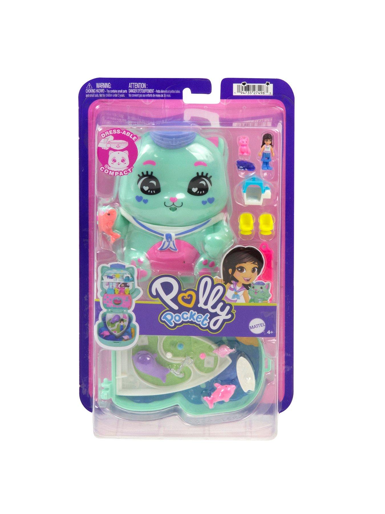 Image 7 of 8 of Polly Pocket Set Sail Kitty Compact