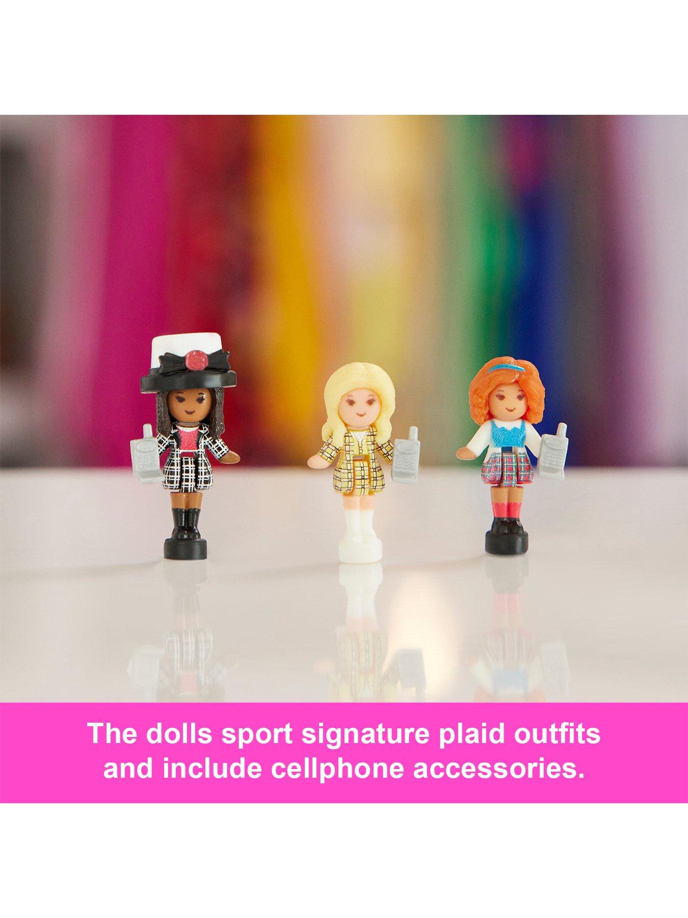 Image 3 of 7 of Polly Pocket Clueless Collector Compact Micro Dolls and Playset
