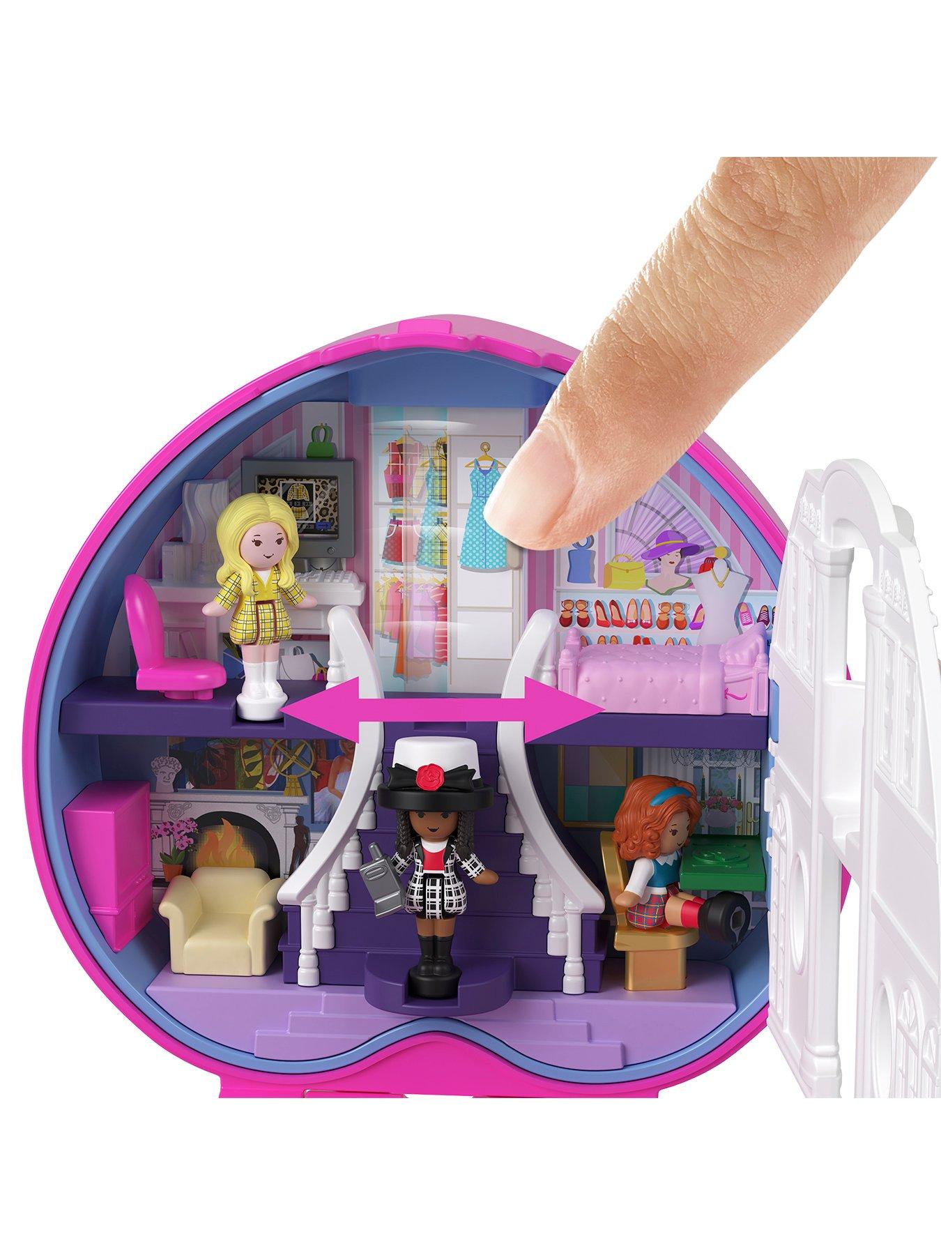Image 5 of 7 of Polly Pocket Clueless Collector Compact Micro Dolls and Playset