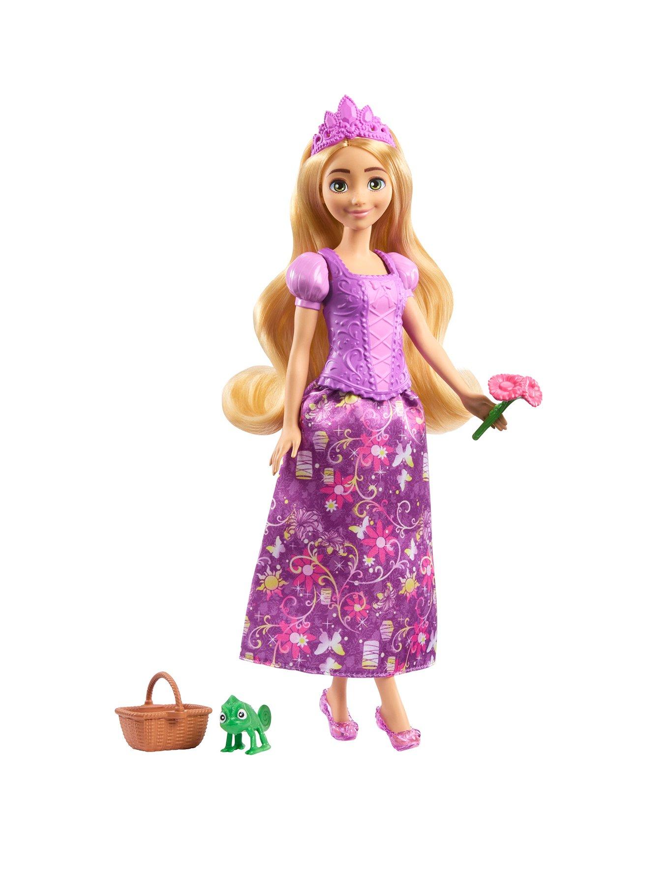Image 1 of 7 of Disney Princess Fashion Storytelling Rapunzel Doll with Accessories