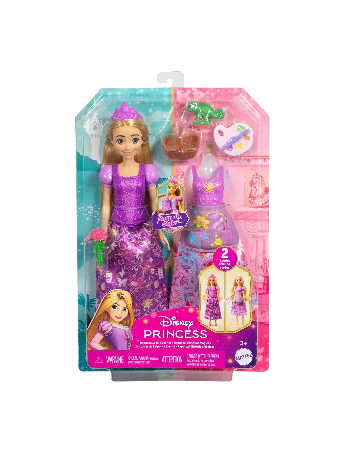 Image 7 of 7 of Disney Princess Fashion Storytelling Rapunzel Doll with Accessories