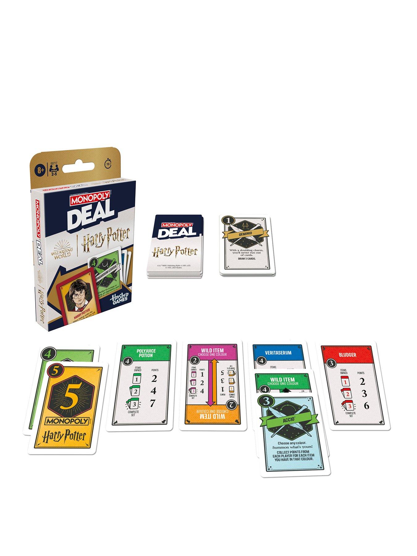 Monopoly Deal Harry Potter Card Game