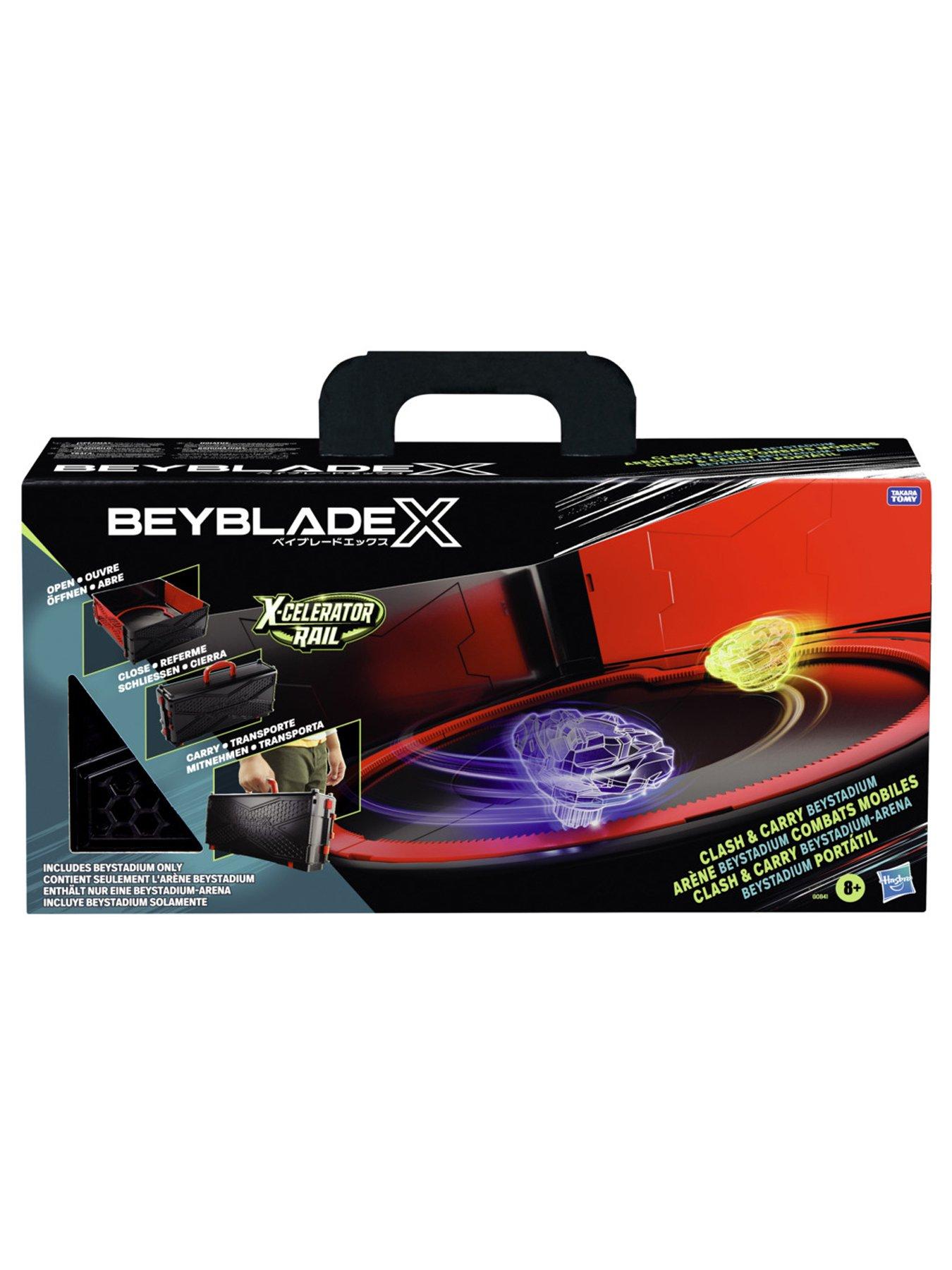 Image 3 of 7 of Beyblade Beyblade X Clash and Carry Beystadium Battle Arena