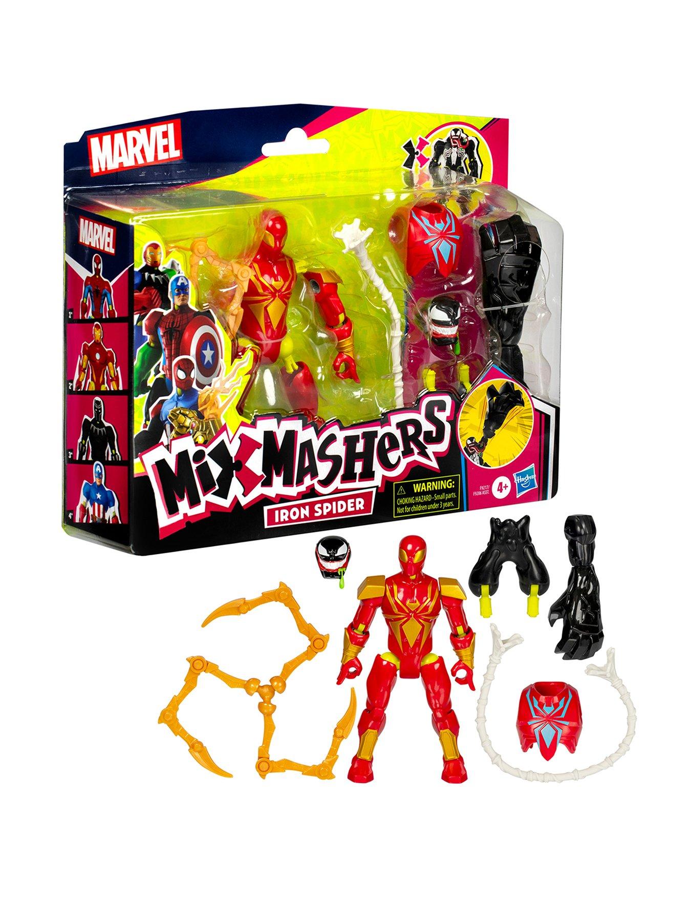 Image 1 of 5 of Spiderman MixMashers Marvel Spider-Man Iron Spider