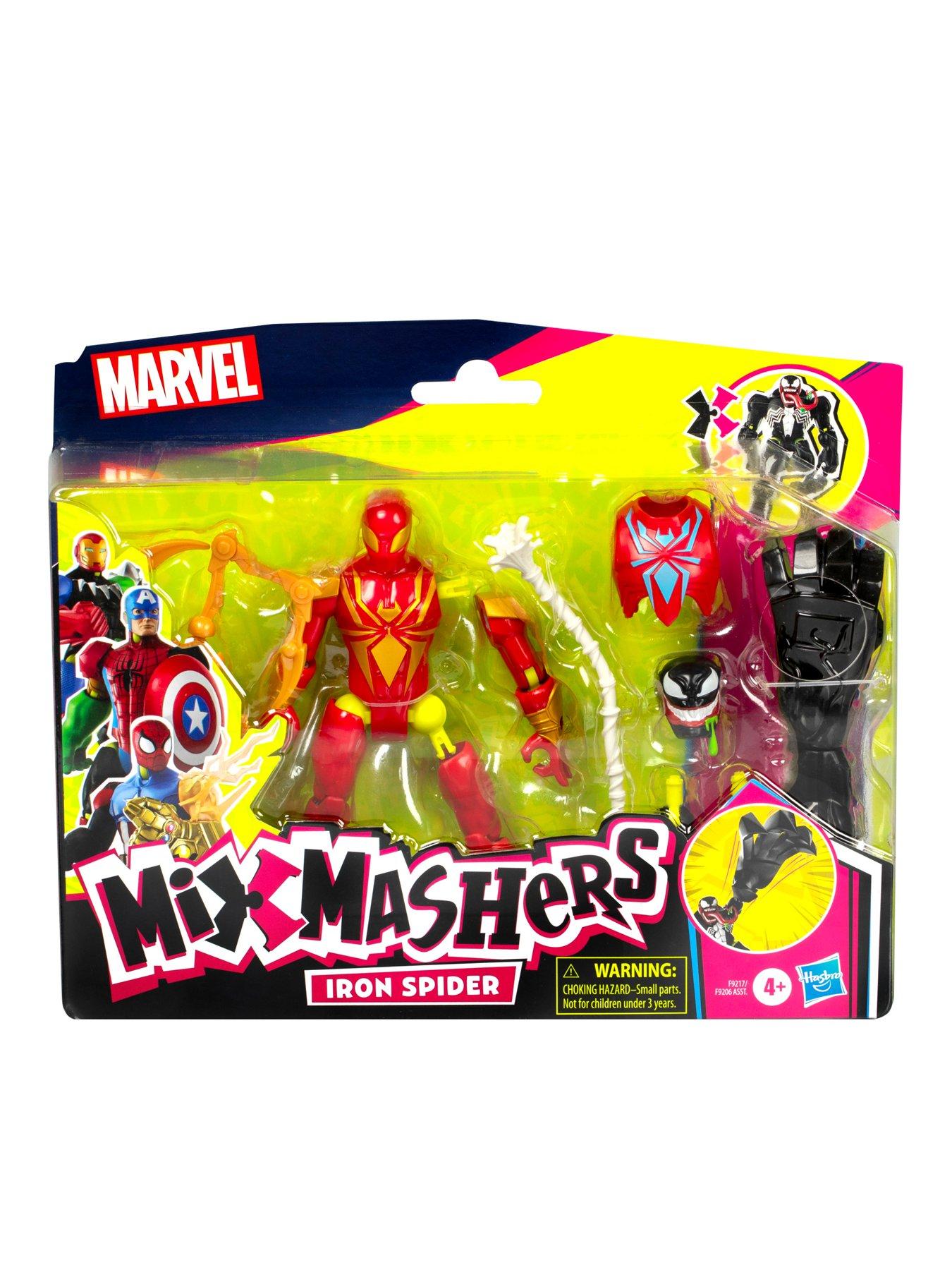 Image 2 of 5 of Spiderman MixMashers Marvel Spider-Man Iron Spider