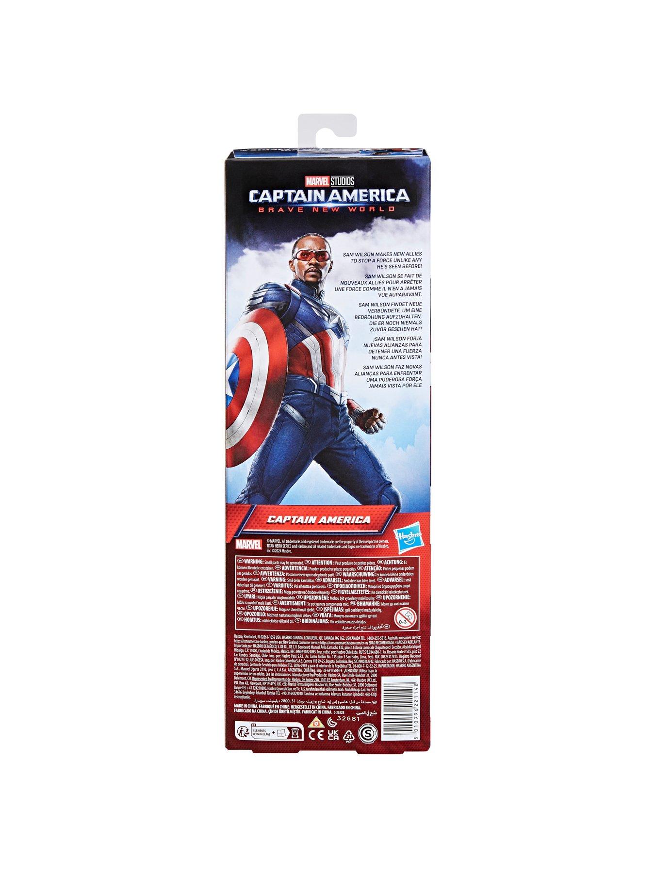 Image 3 of 5 of Marvel Marvel Studios Captain America Brave New World, Titan Hero Series Captain America
