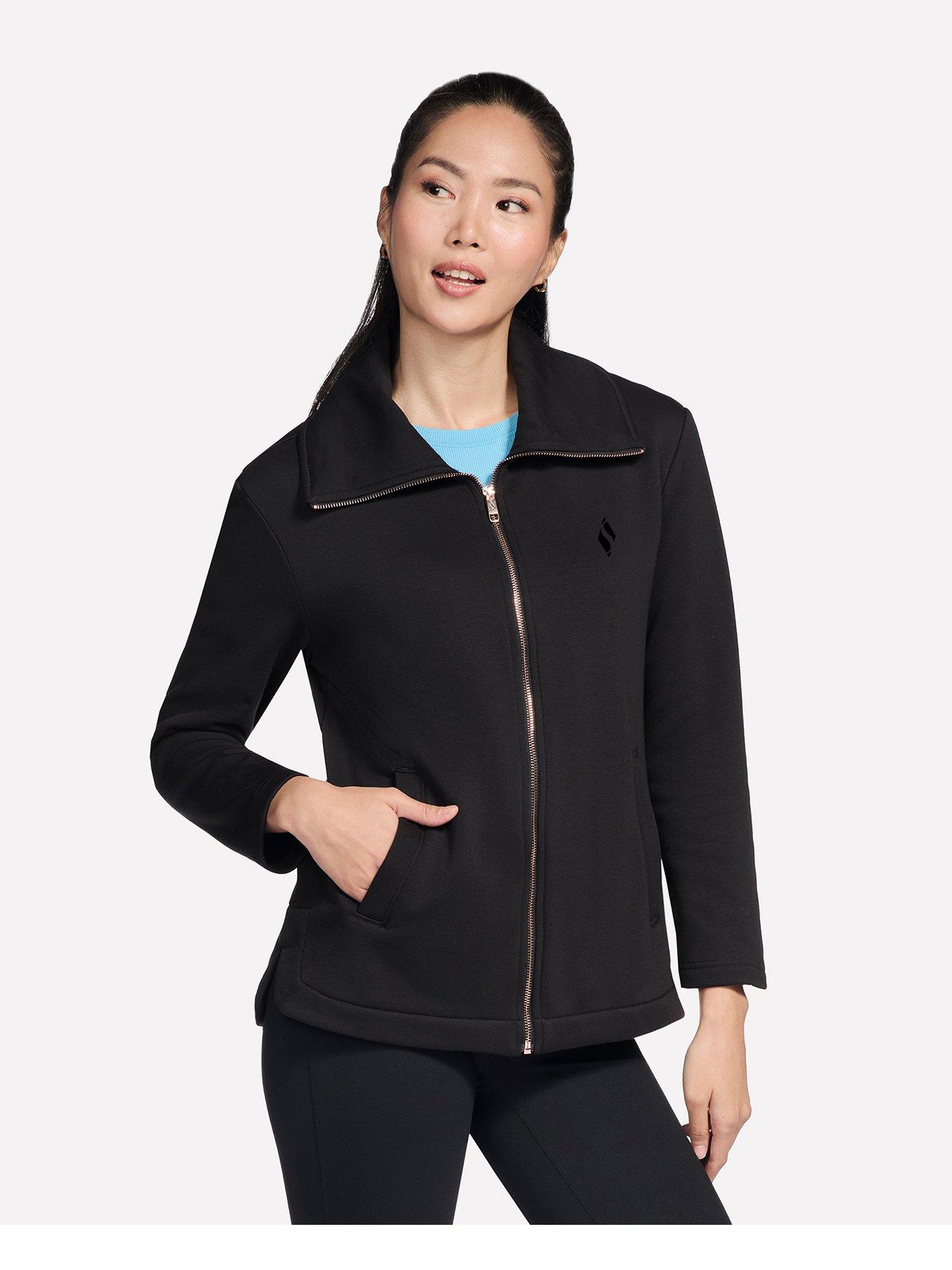 skechers-go-snuggle-full-zip-jacket-black