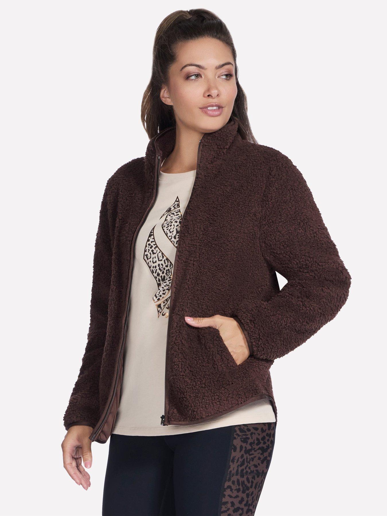 skechers-skech-sherpa-jacket-brownstillFront