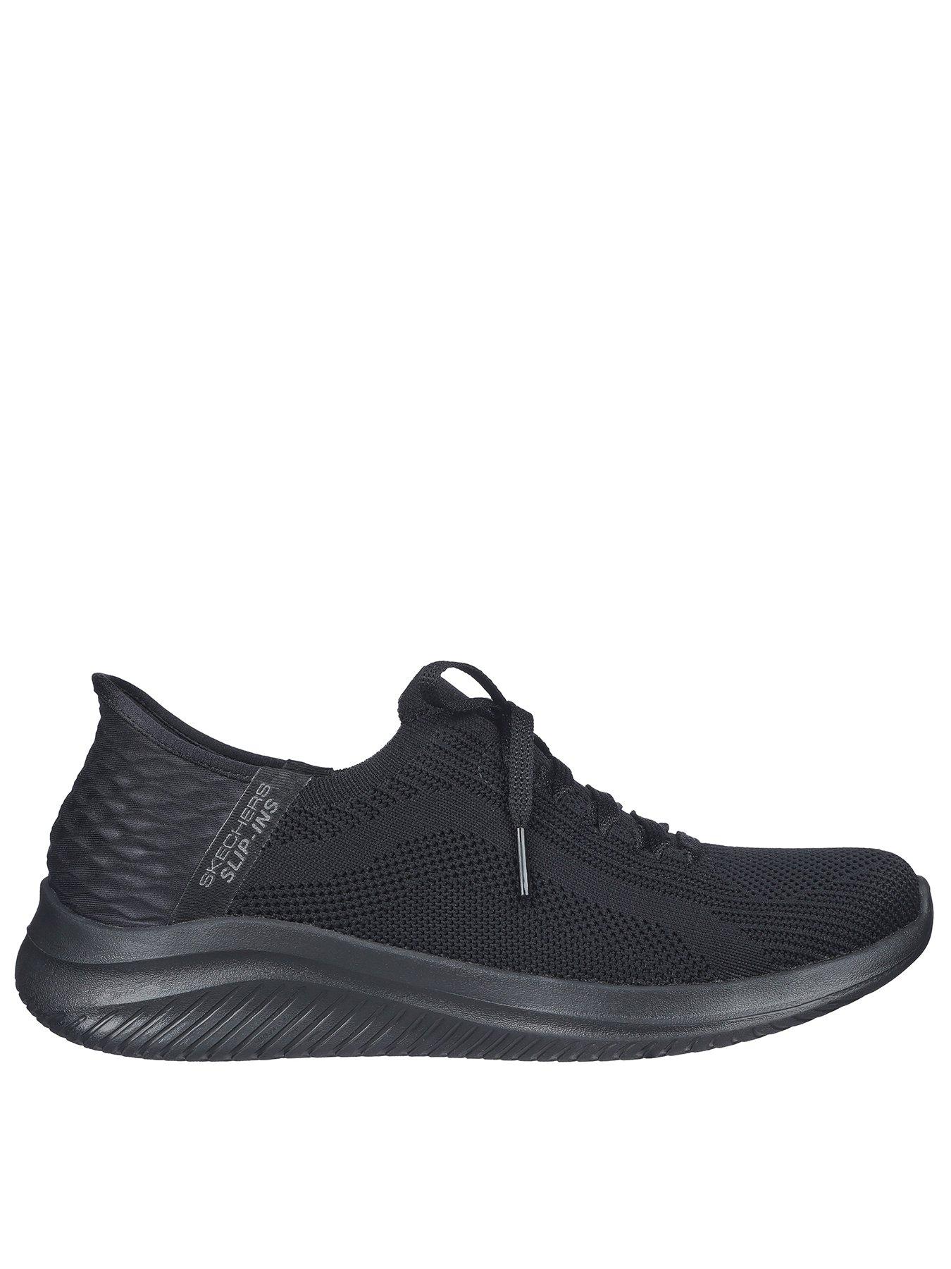 skechers-ultra-flex-30-brilliant-path-slip-ins-trainer-black