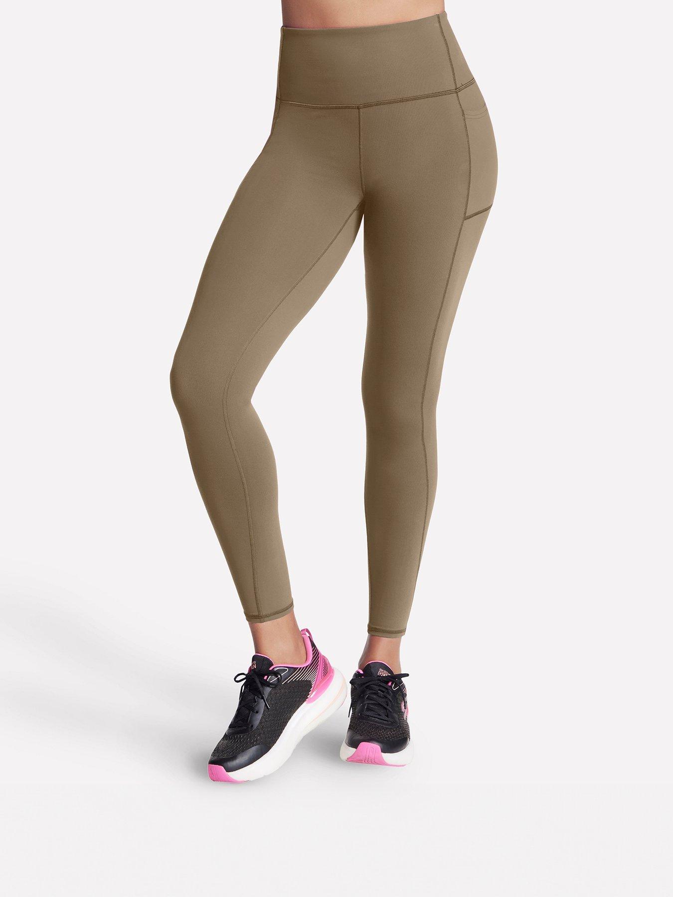 skechers-go-walk-high-waisted-legging-brown