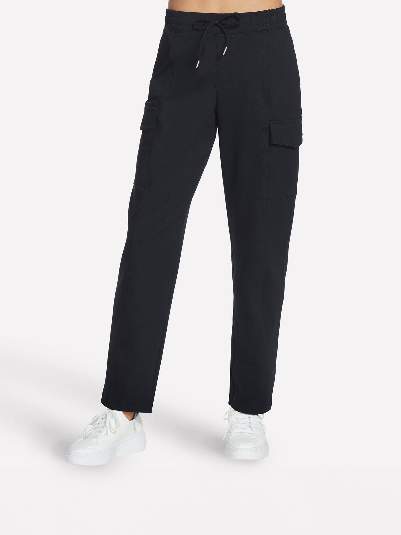 skechers-slip-ins-cargo-pant-trouser-black