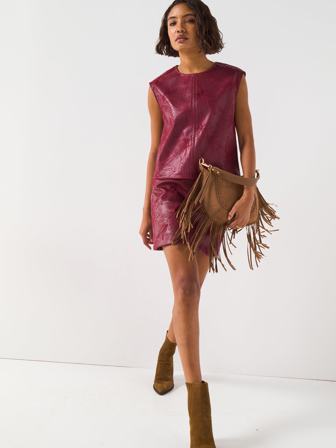 v-by-very-embroidered-pu-blouse-burgundyback