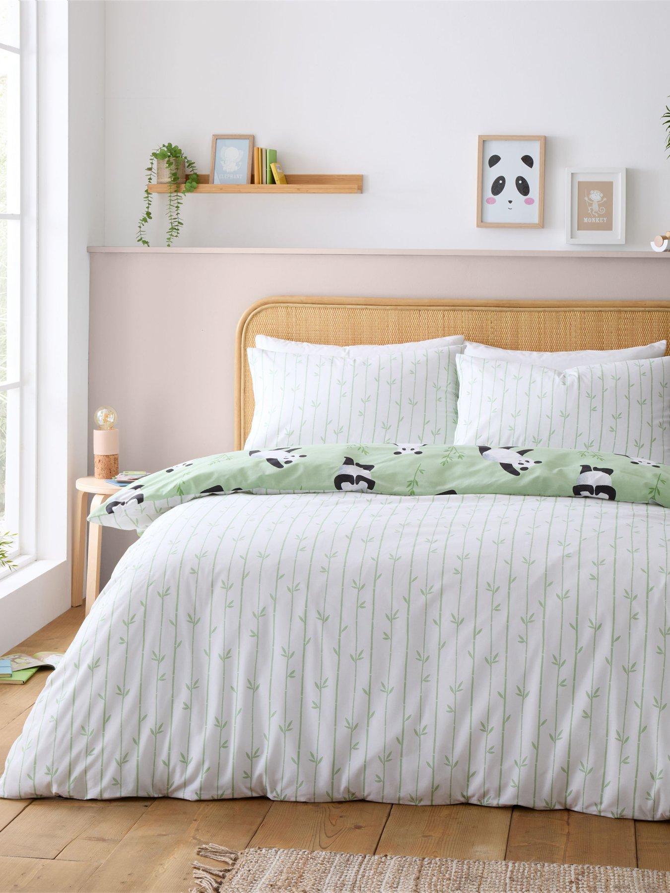 Image 4 of 6 of Catherine Lansfield Panda Paws Duvet Cover Set