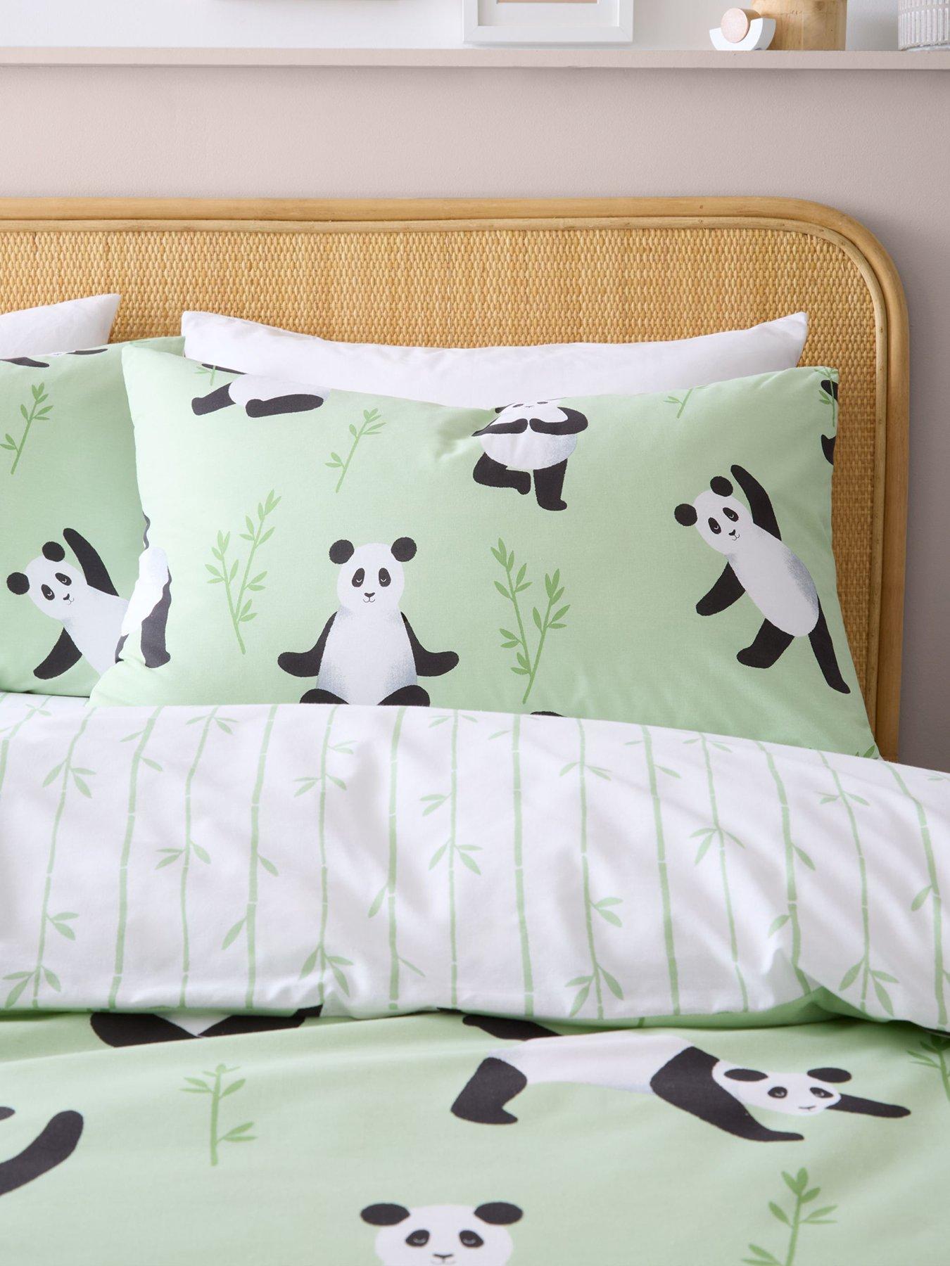 Image 5 of 6 of Catherine Lansfield Panda Paws Duvet Cover Set