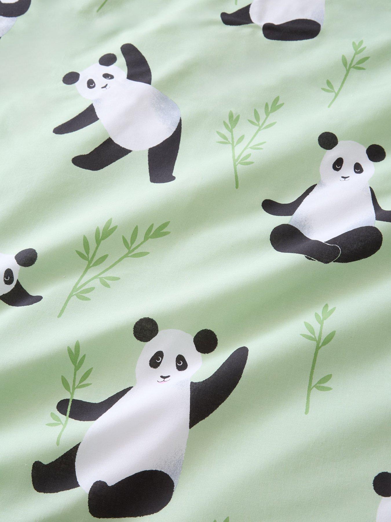 Image 6 of 6 of Catherine Lansfield Panda Paws Duvet Cover Set