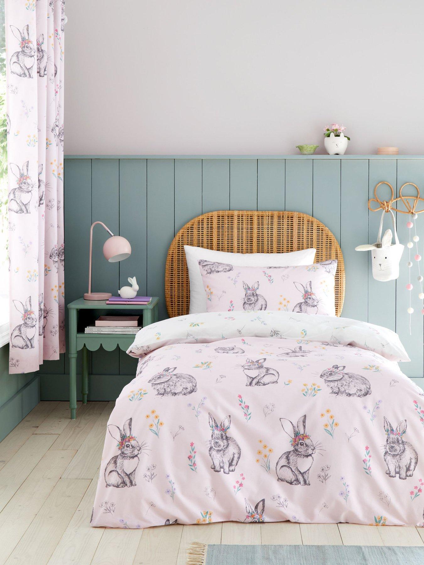 Image 1 of 6 of Catherine Lansfield Bunny Tails Duvet Cover Set
