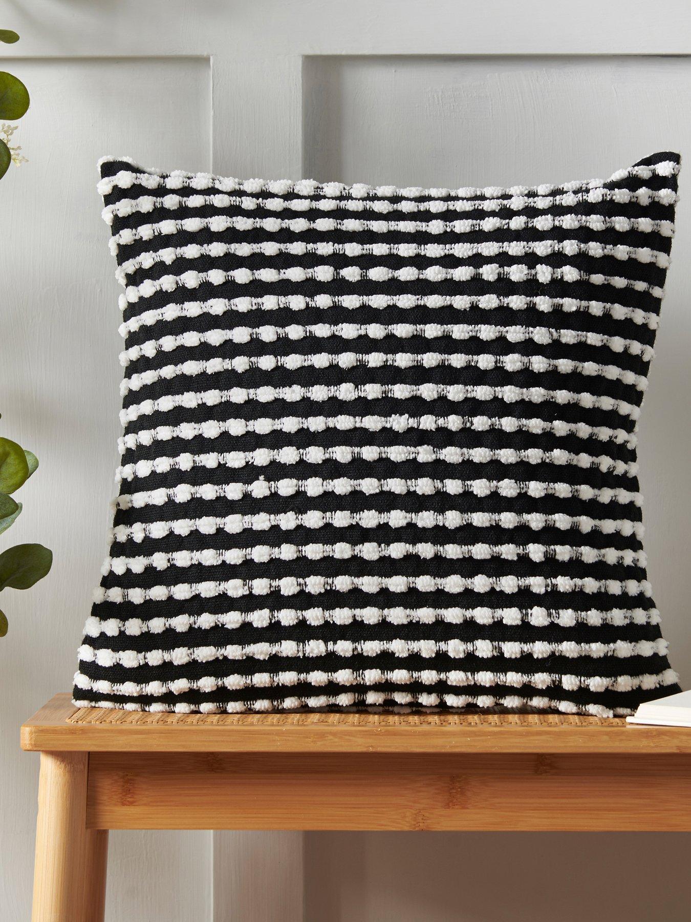Catherine Lansfield Stab Stitch Cushion
