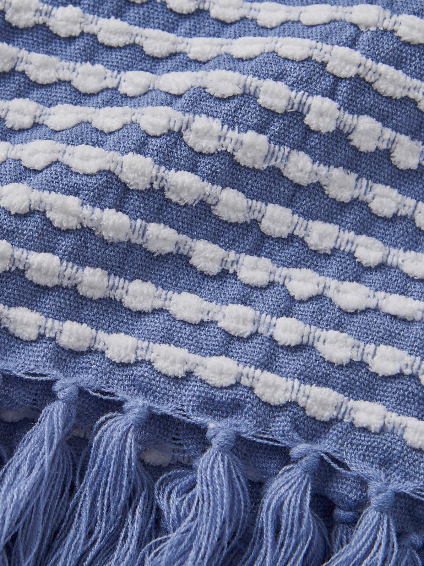 Image 3 of 5 of Catherine Lansfield Stab Stitch Throw