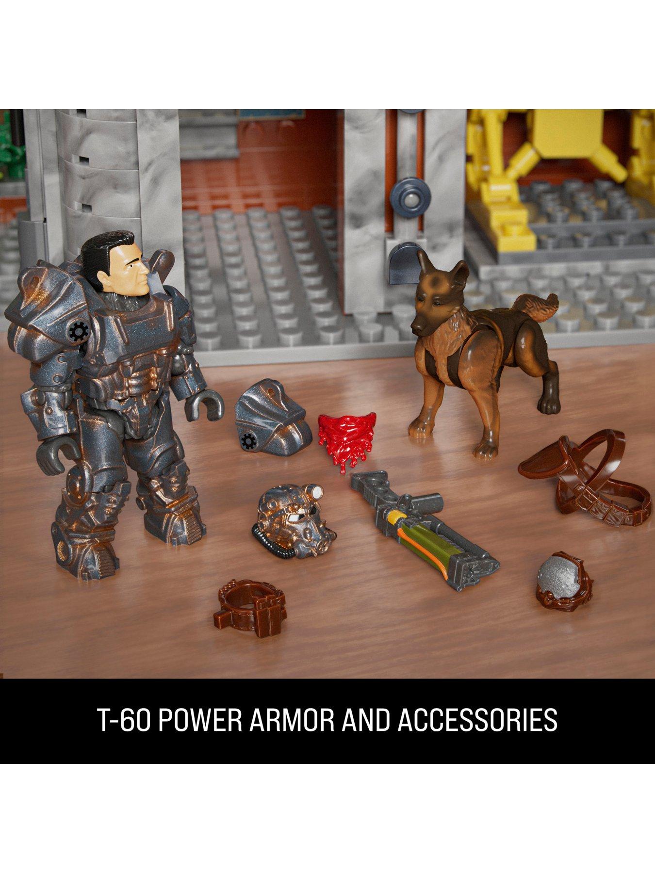 Image 3 of 8 of MEGA Fallout Red Rocket Building Toy Kit with 2 Action Figures (824 Pieces) for Collectors