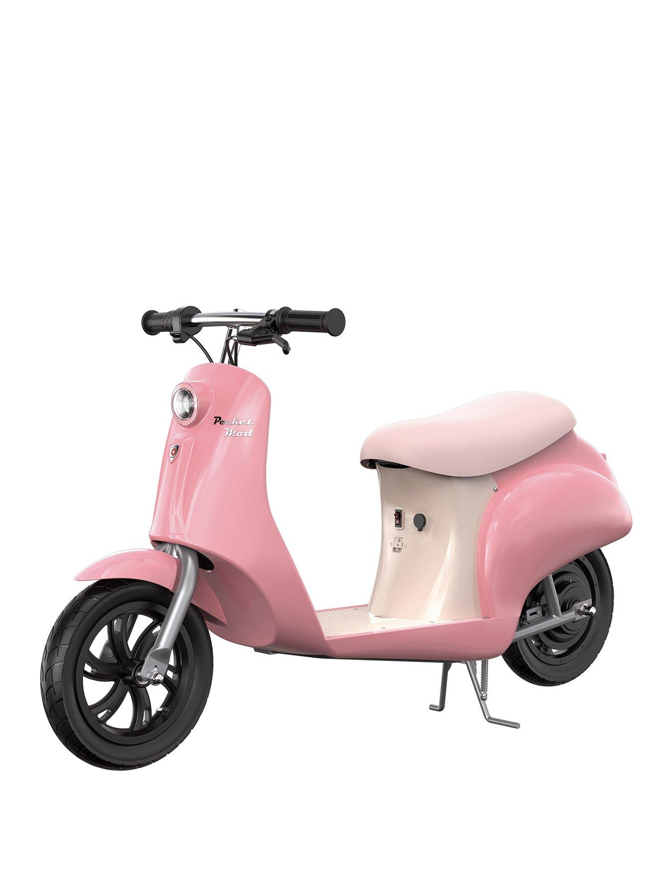 razor-pocket-mod-capri-scooter-pink-24-volt-for-kids-8-with-highlow-speed-switch