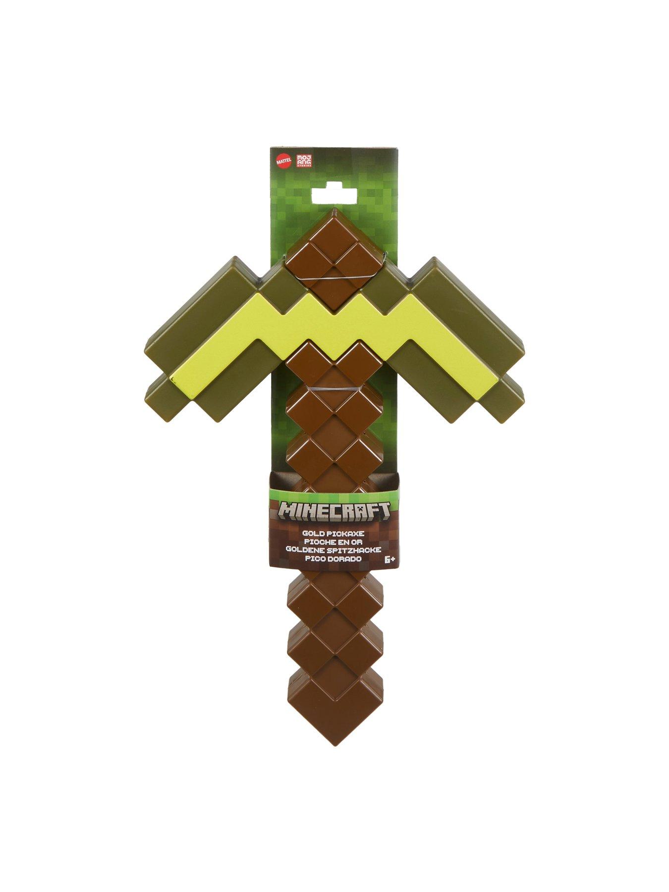 Image 6 of 6 of Minecraft Minecraft Pixelated Pickaxe, Role-Play Toy Accessory Collection (Styles May Vary)