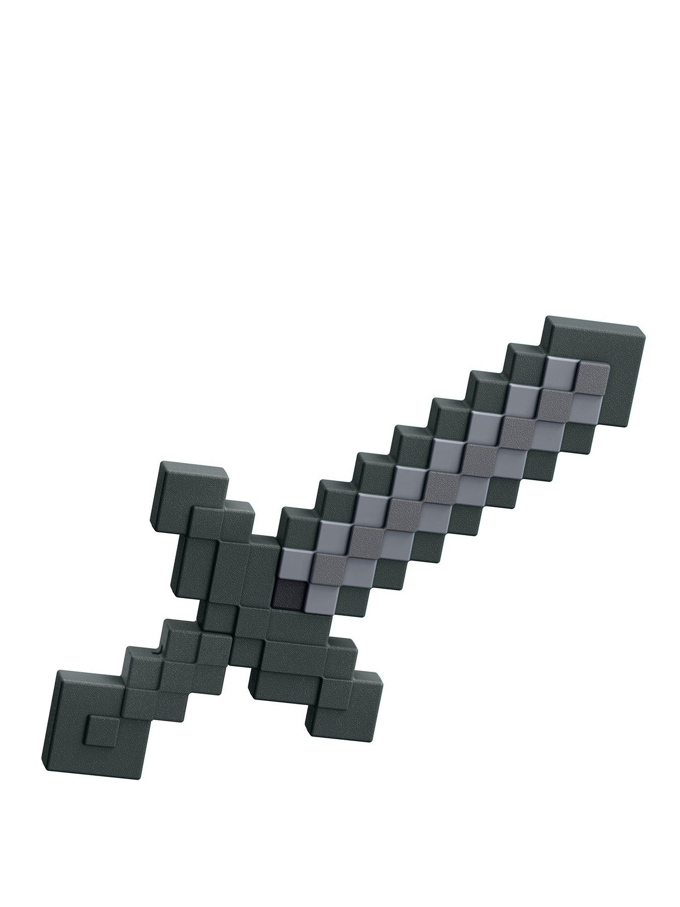 minecraft-minecraft-pixelated-design-sword--nbsprole-play-toy-accessory-collectionnbspstyles-may-vary