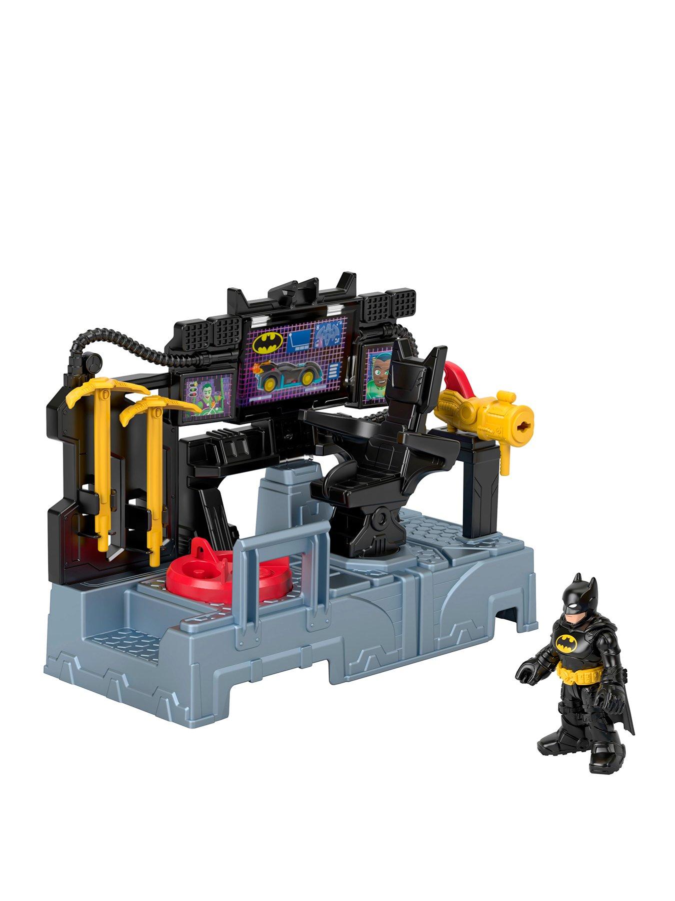 Image 1 of 7 of Imaginext DC Super Friends Bat Command Center Playset with Lights &amp; Batman Figure