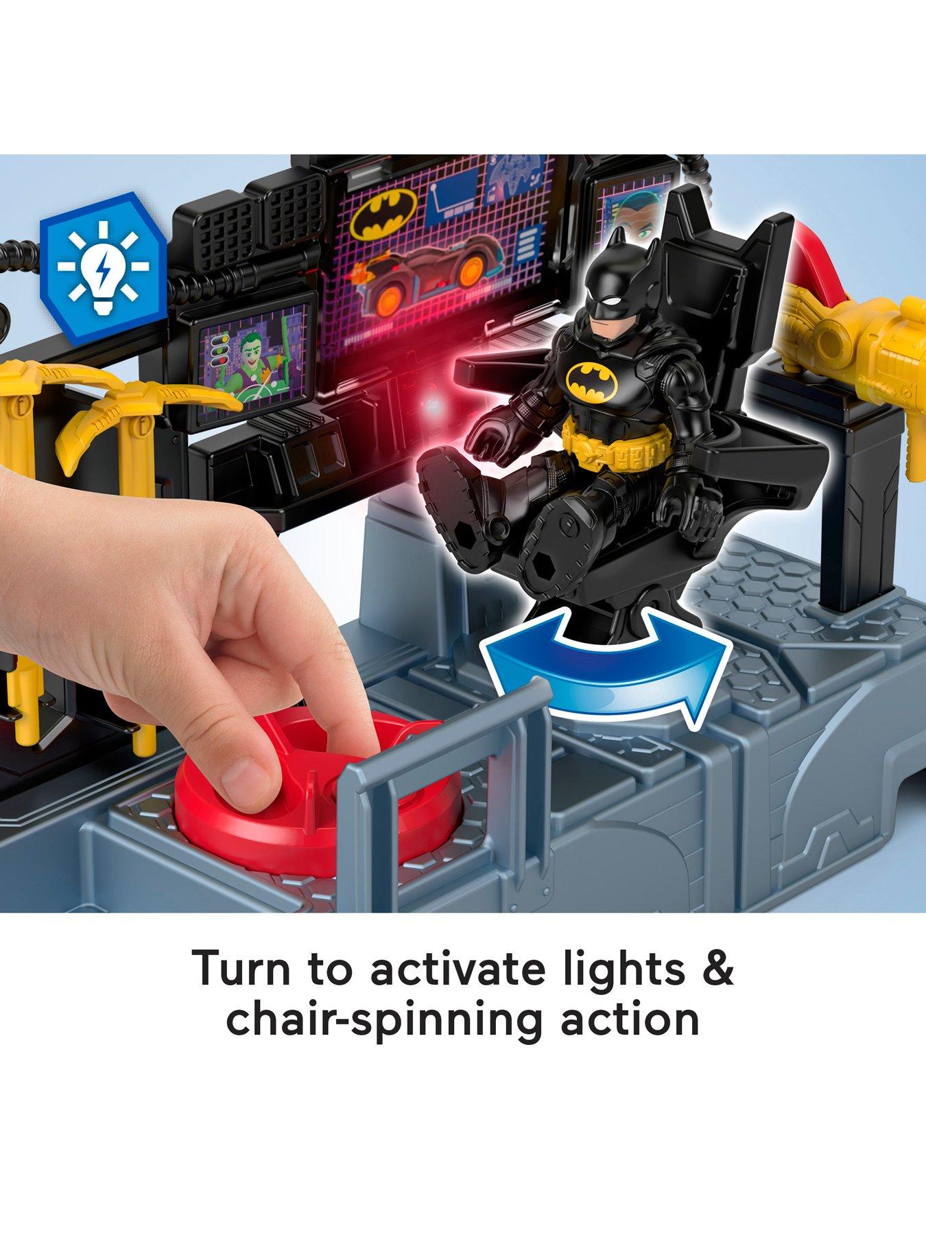 Image 3 of 7 of Imaginext DC Super Friends Bat Command Center Playset with Lights &amp; Batman Figure