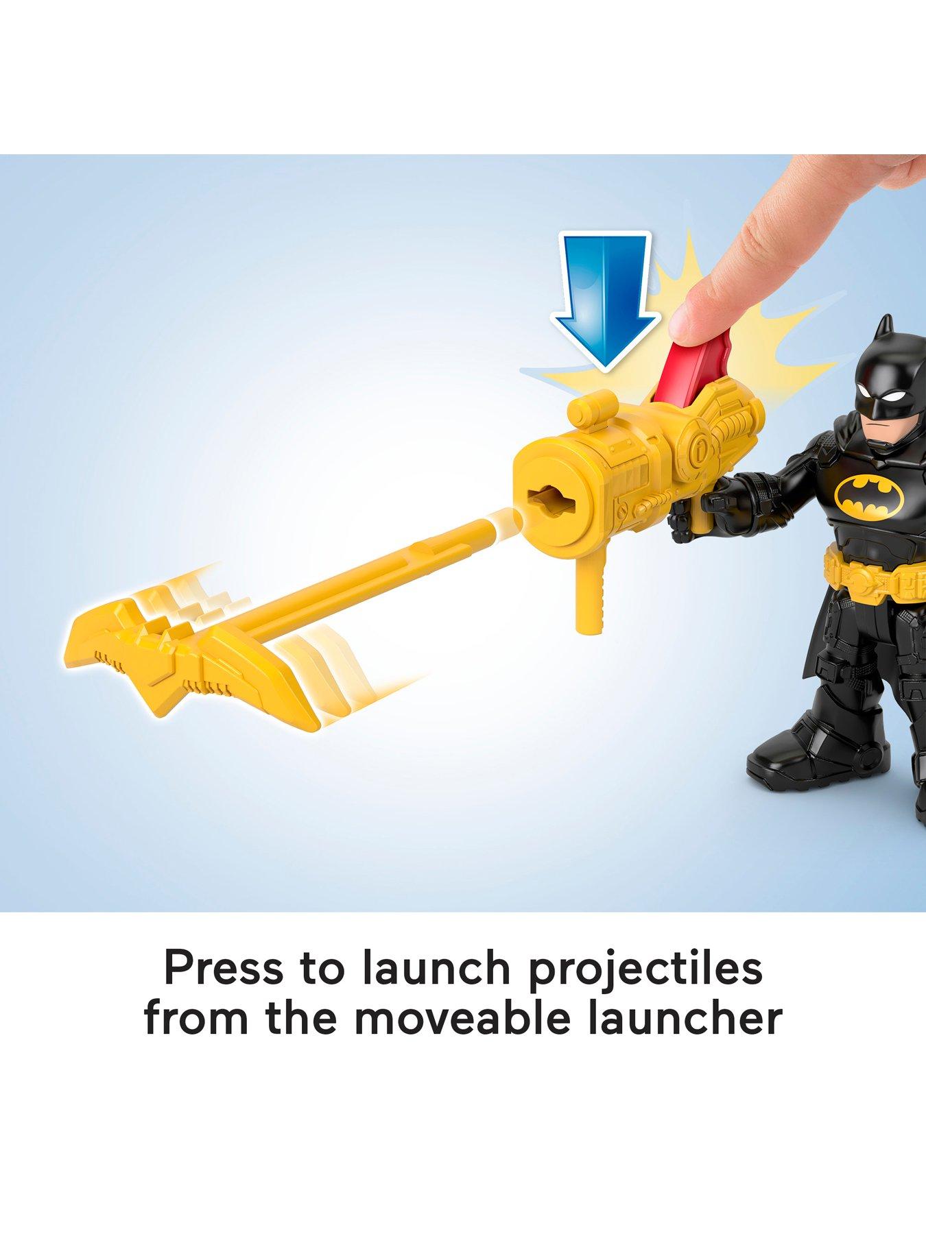 Image 4 of 7 of Imaginext DC Super Friends Bat Command Center Playset with Lights &amp; Batman Figure