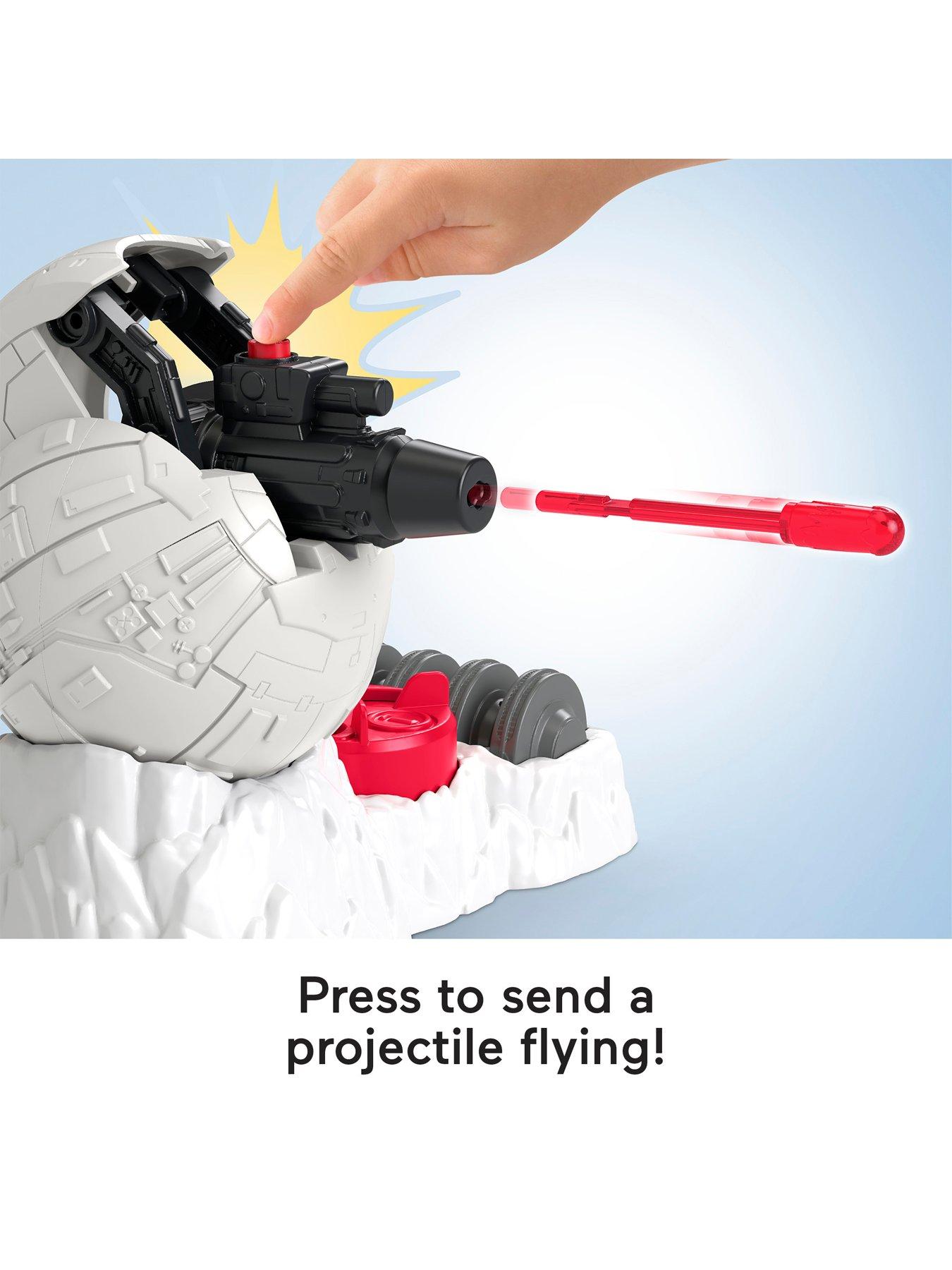 Image 5 of 7 of Imaginext Rebel Base Cannon Toy with Luke Skywalker Diecast Character Key, 5 Pieces