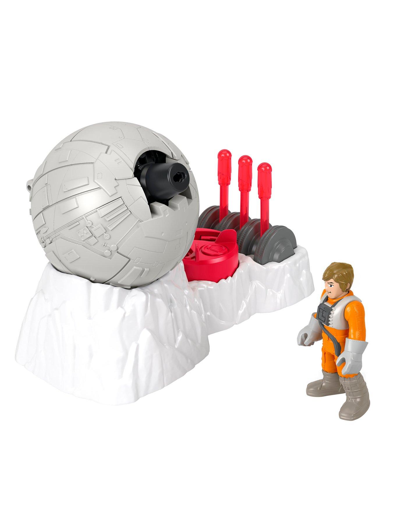 Image 6 of 7 of Imaginext Rebel Base Cannon Toy with Luke Skywalker Diecast Character Key, 5 Pieces