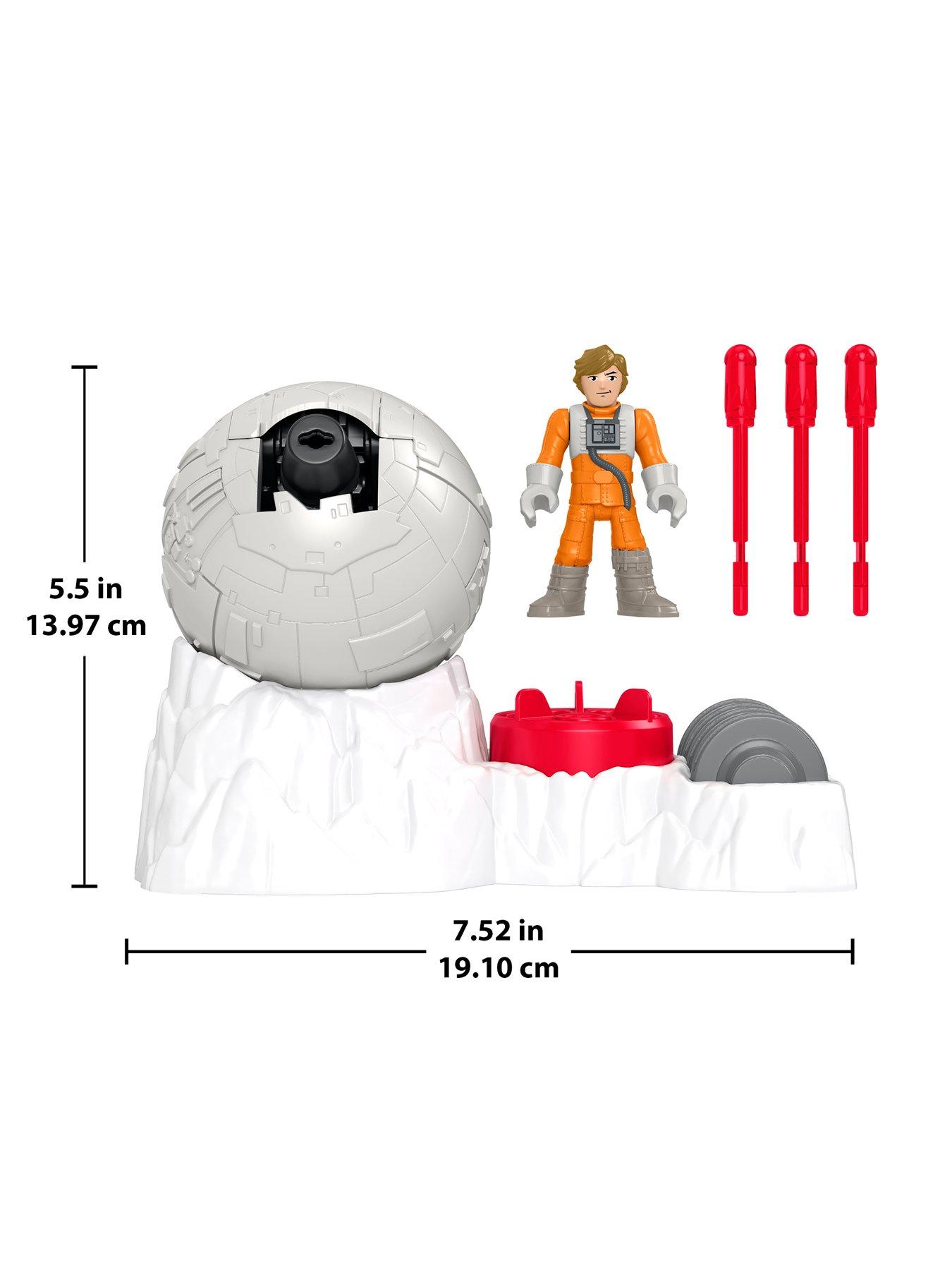 Image 7 of 7 of Imaginext Rebel Base Cannon Toy with Luke Skywalker Diecast Character Key, 5 Pieces