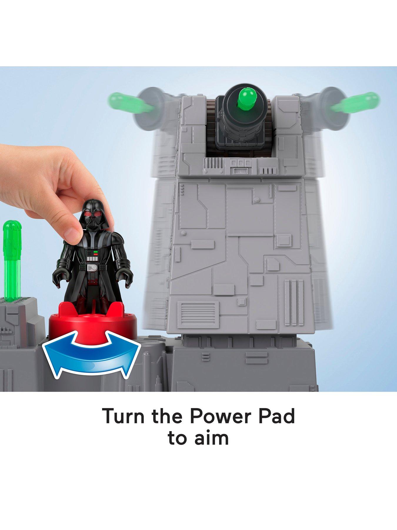 Image 4 of 7 of Imaginext STAR WARS Death Star Turret Toy Cannon with Darth Vader Diecast Character Key