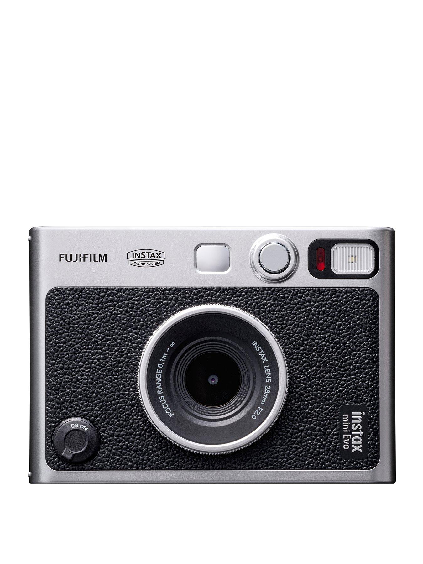 Image 1 of 4 of Fujifilm Instax Fujifilm Instax Mini Evo Hybrid Instant Camera - Black - Camera Only