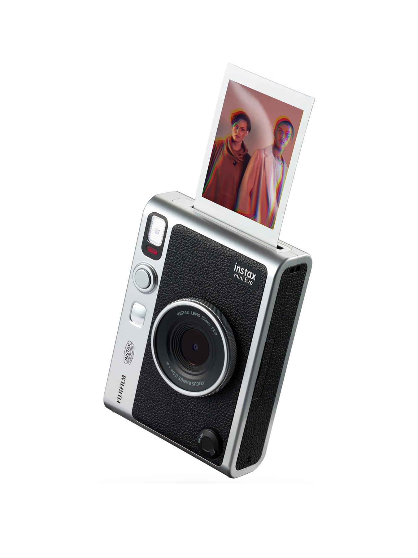 Image 2 of 4 of Fujifilm Instax Fujifilm Instax Mini Evo Hybrid Instant Camera - Black - Camera Only