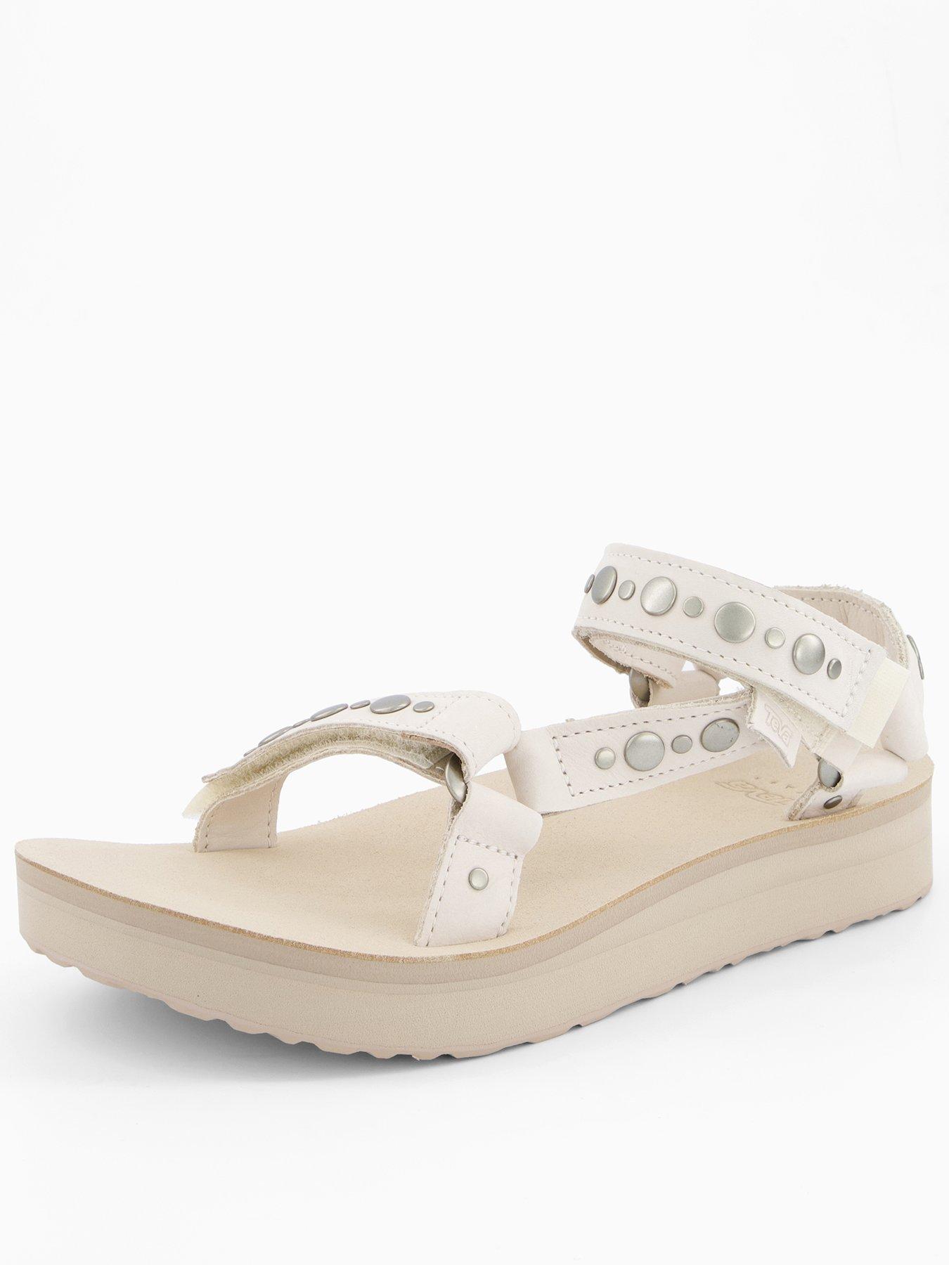 Teva Midform Universal Studded Sandals - Beige