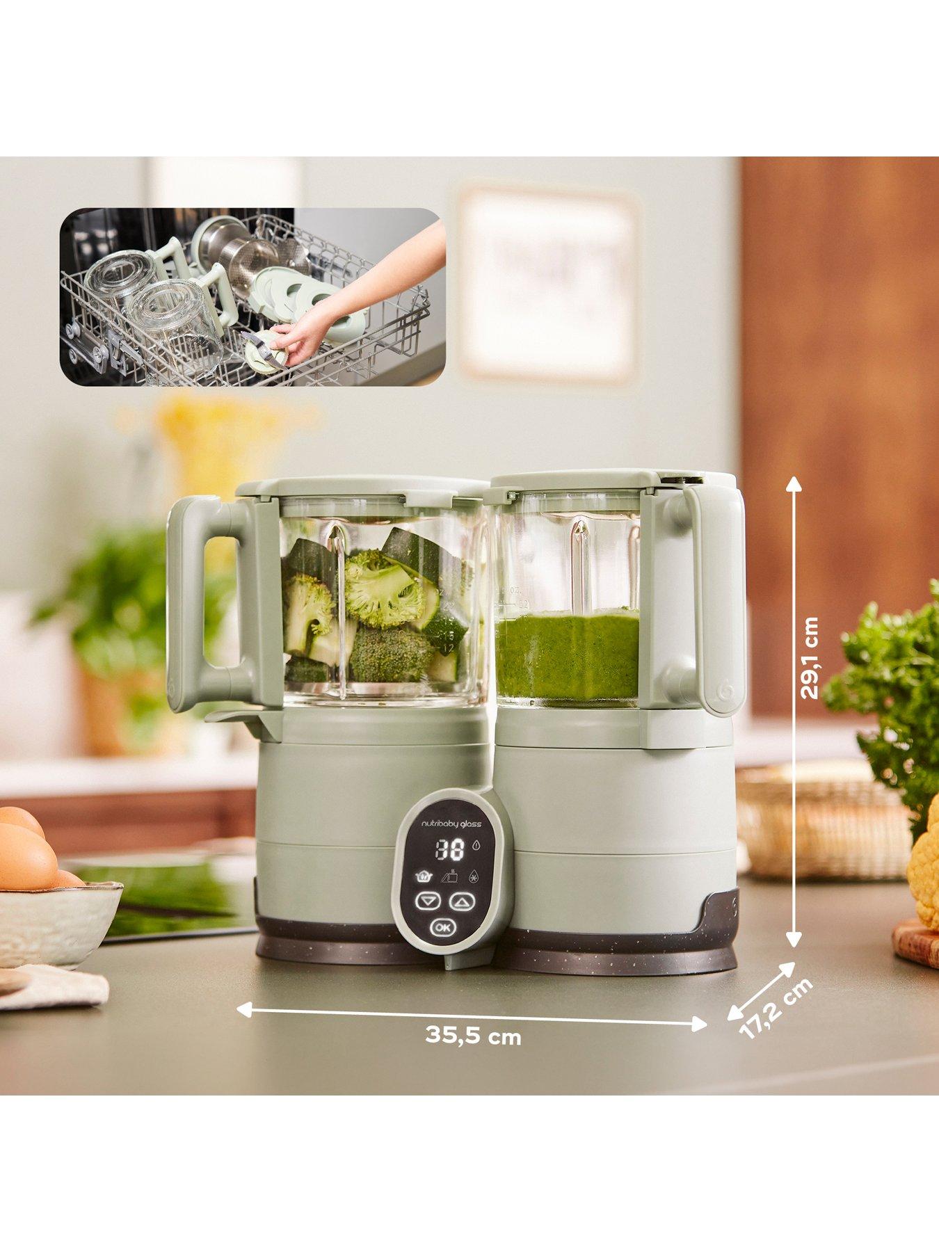 Image 6 of 8 of Babymoov Nutribaby Glass 4 in 1 Baby Food Processor/Blender/Steamer
