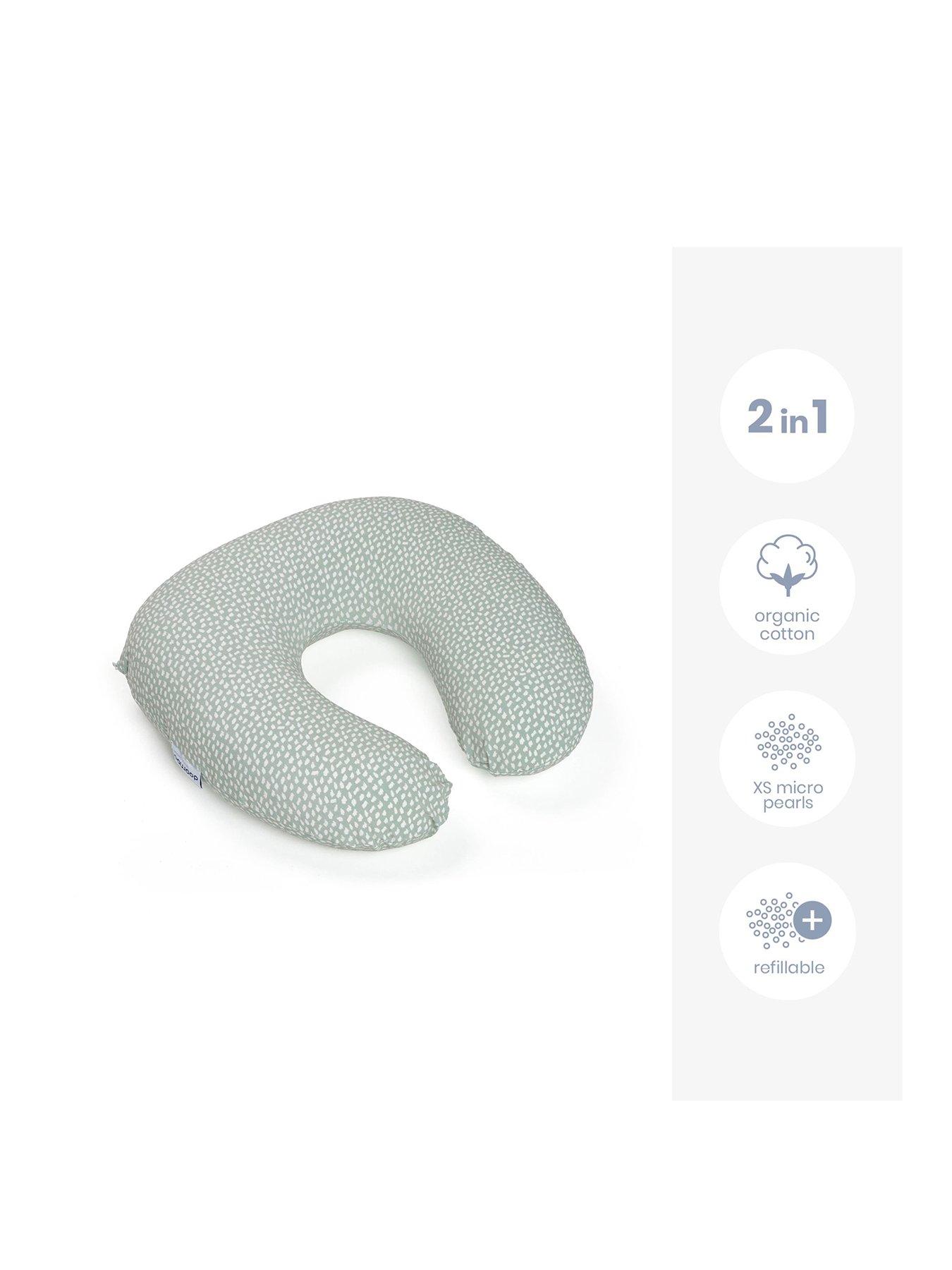 Image 2 of 7 of Babymoov Doomoo Softy Feeding &amp; Nursing Pillow - Khaki