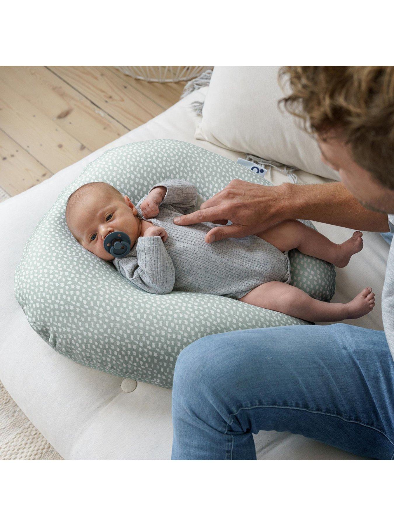 Image 4 of 7 of Babymoov Doomoo Softy Feeding &amp; Nursing Pillow - Khaki