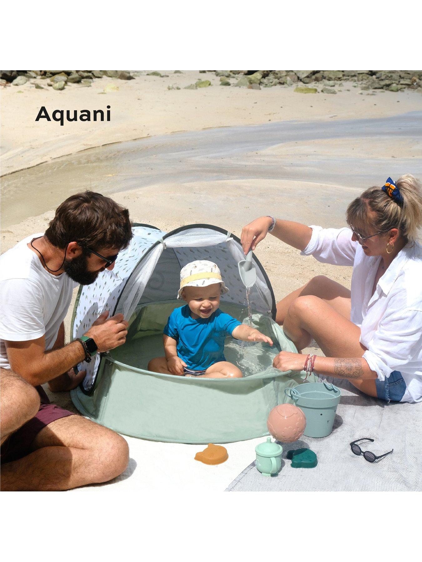 Babymoov Aquani Pop Up Anti UV Summer Tent and Paddling Pool Provence 0+