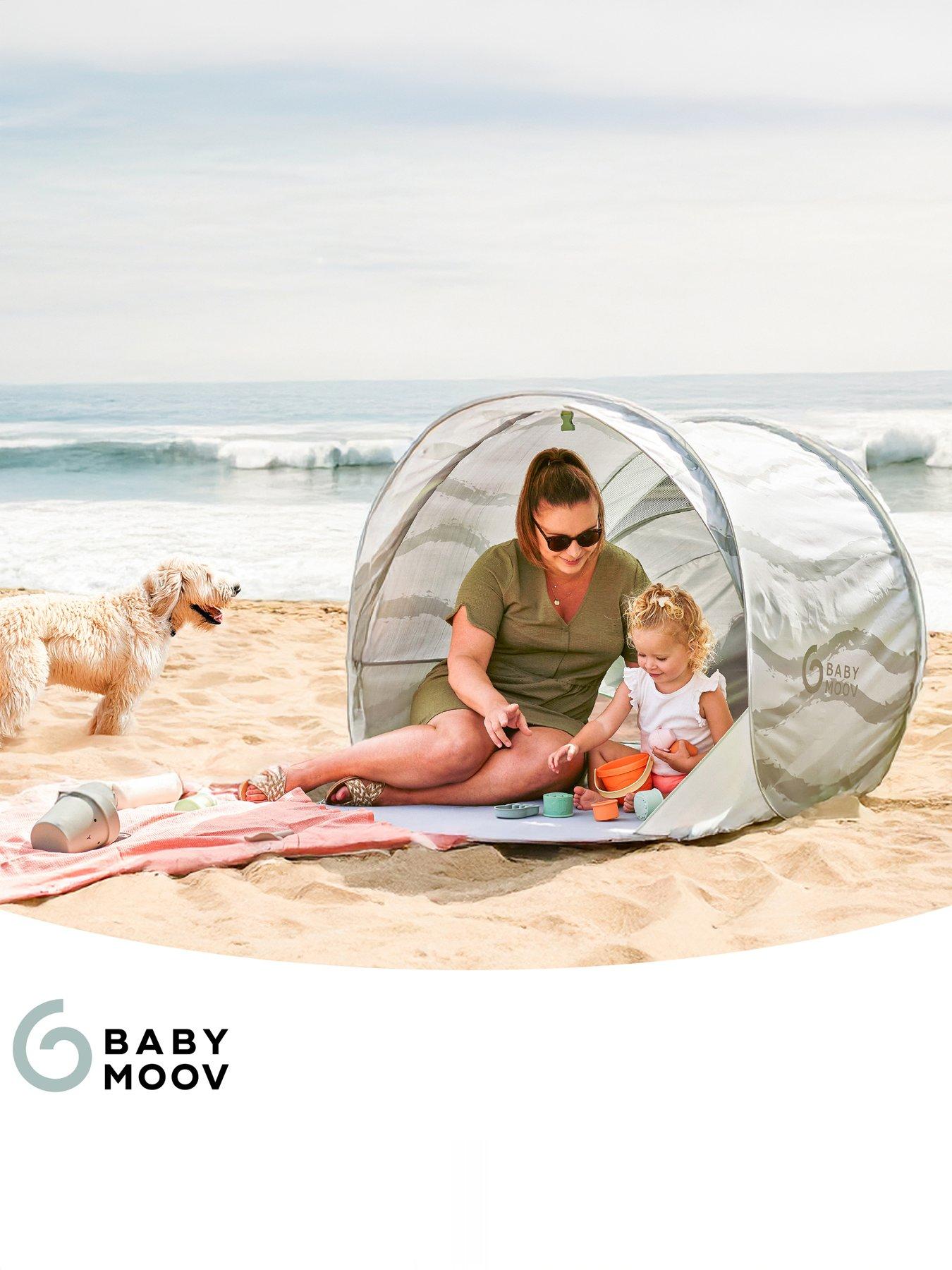 Image 1 of 6 of Babymoov Moov & Protect Anti UV Shelter - Green Lagoon