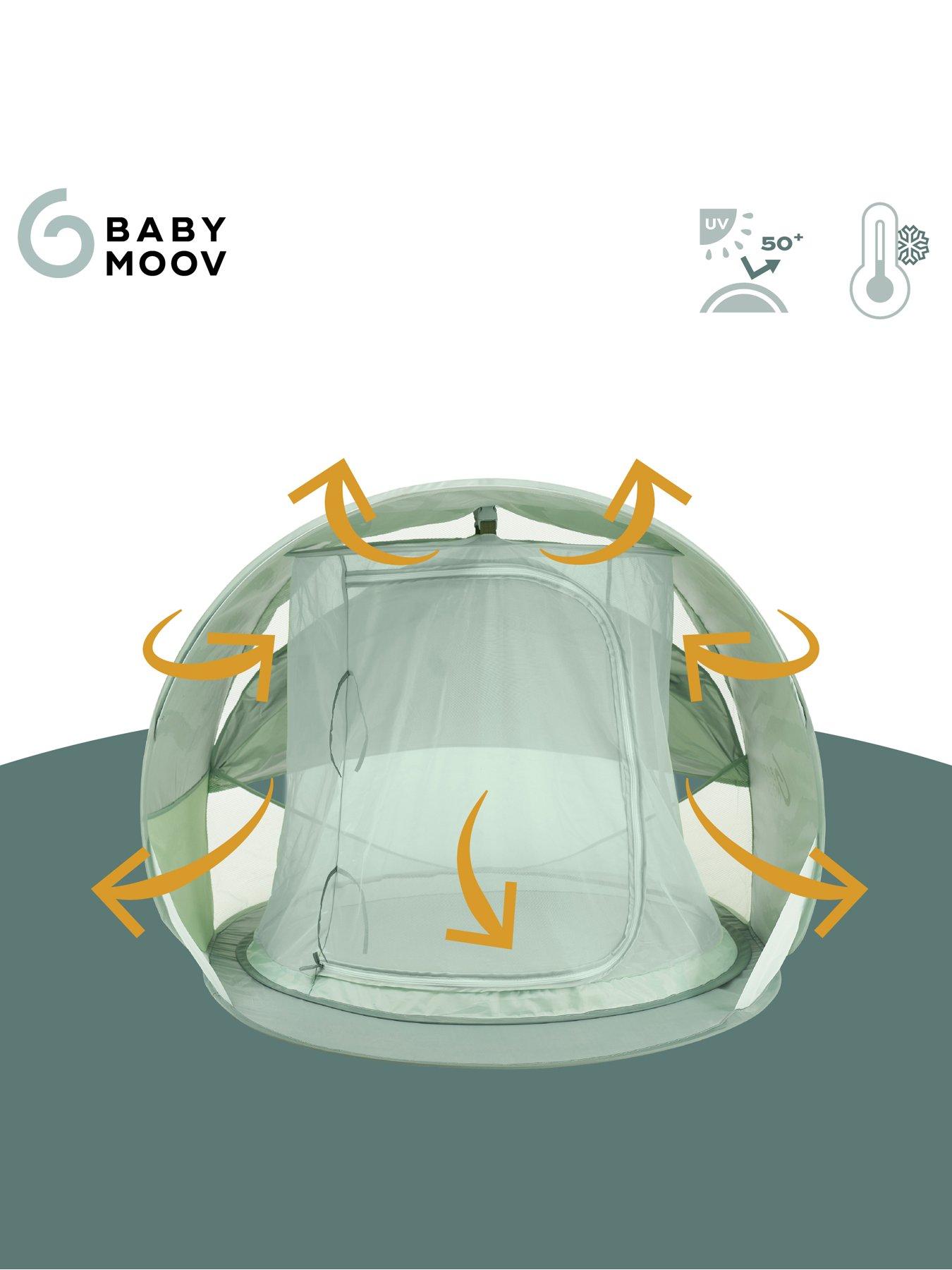 Image 3 of 6 of Babymoov Moov & Protect Anti UV Shelter - Green Lagoon