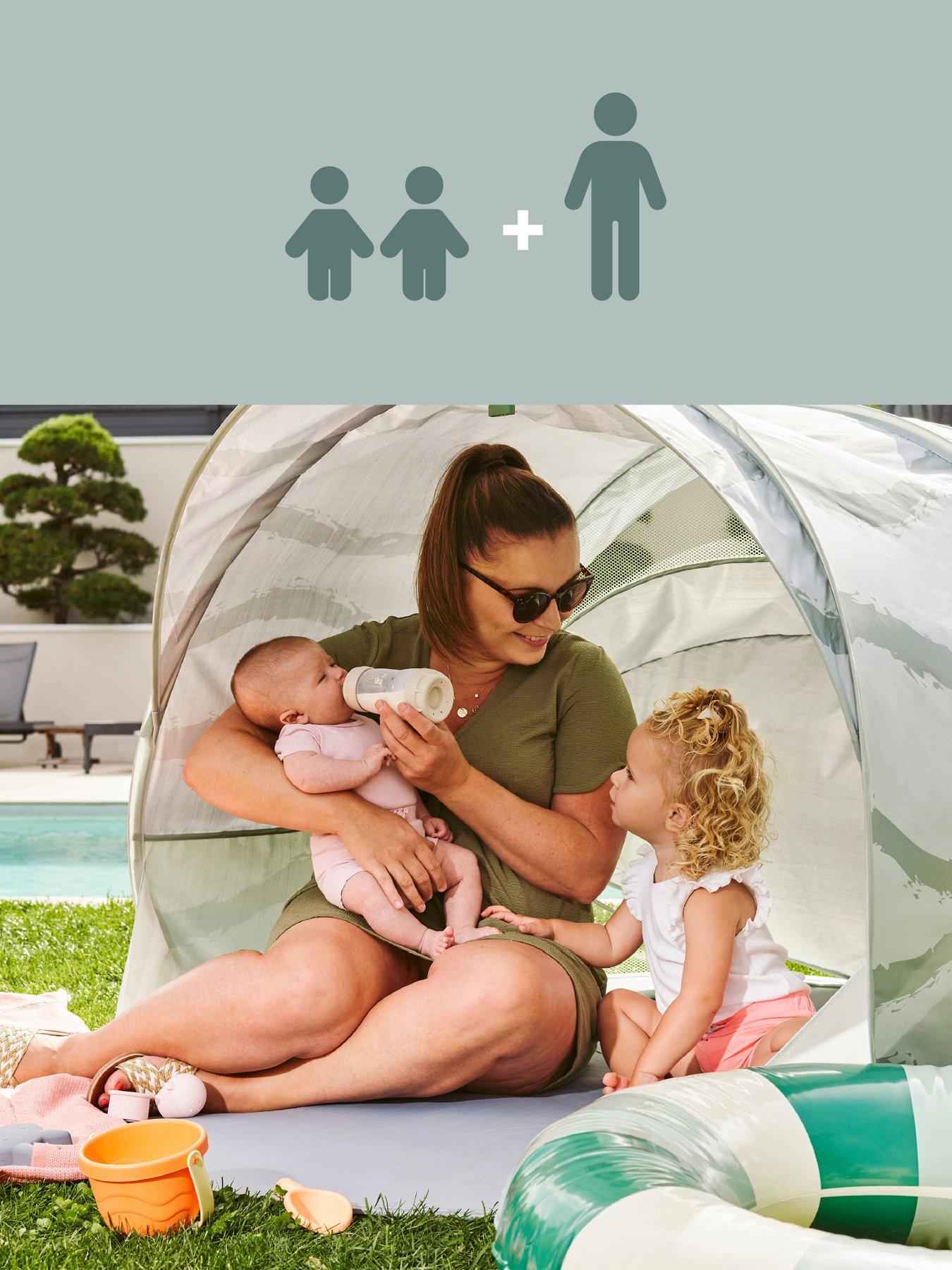 Image 5 of 6 of Babymoov Moov & Protect Anti UV Shelter - Green Lagoon