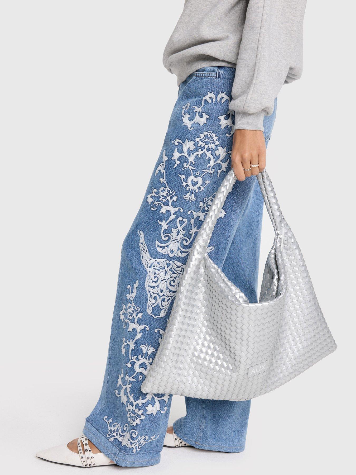 alix-the-label-braided-shopper-silverstillFront