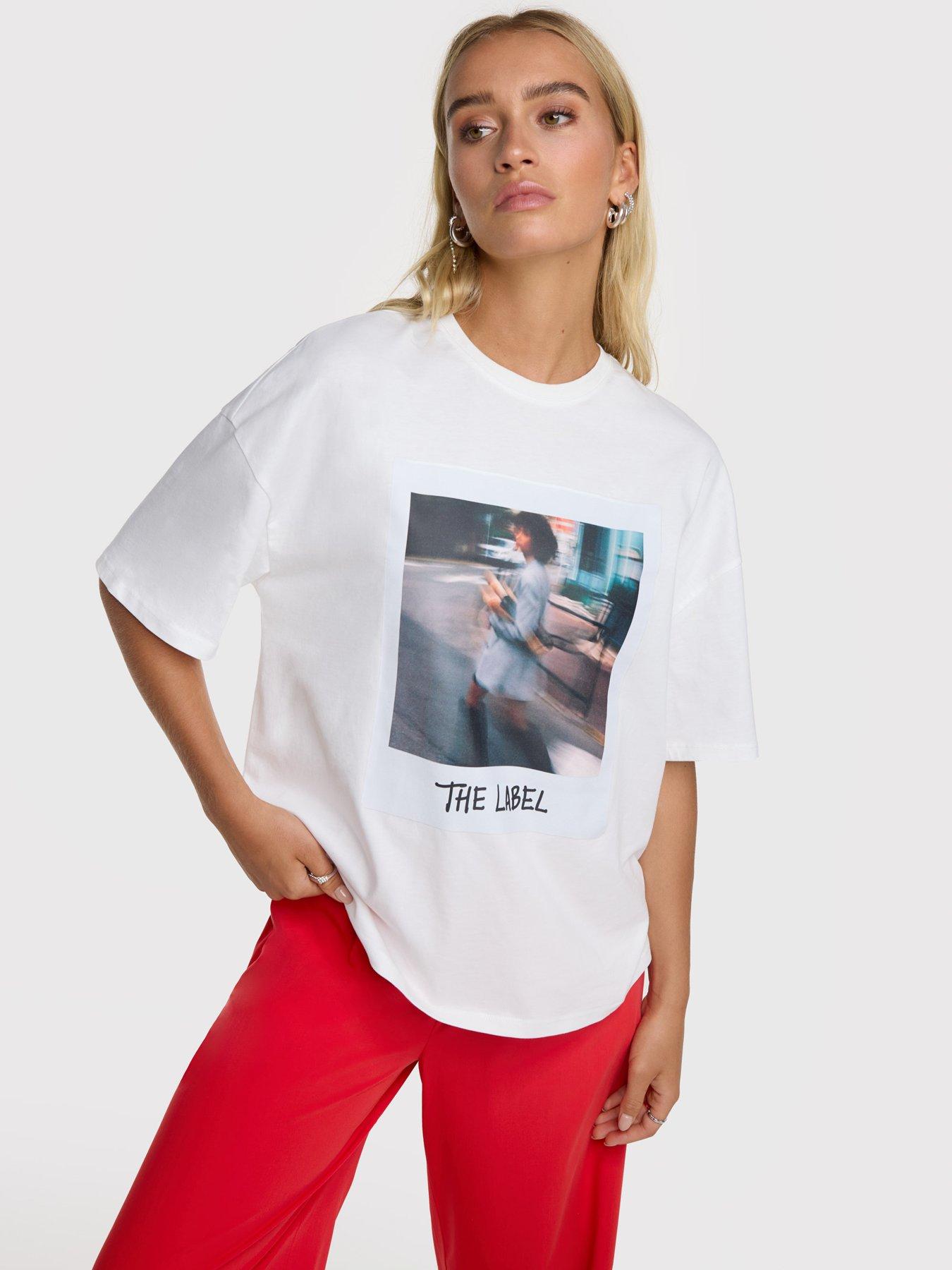 Alix the Label Polaroid T-Shirt - White